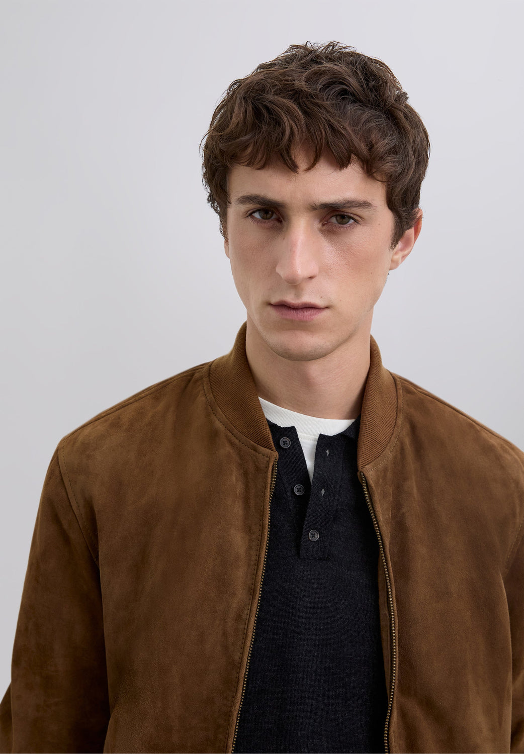 CHAQUETA BOMBER PIEL - Scalpers