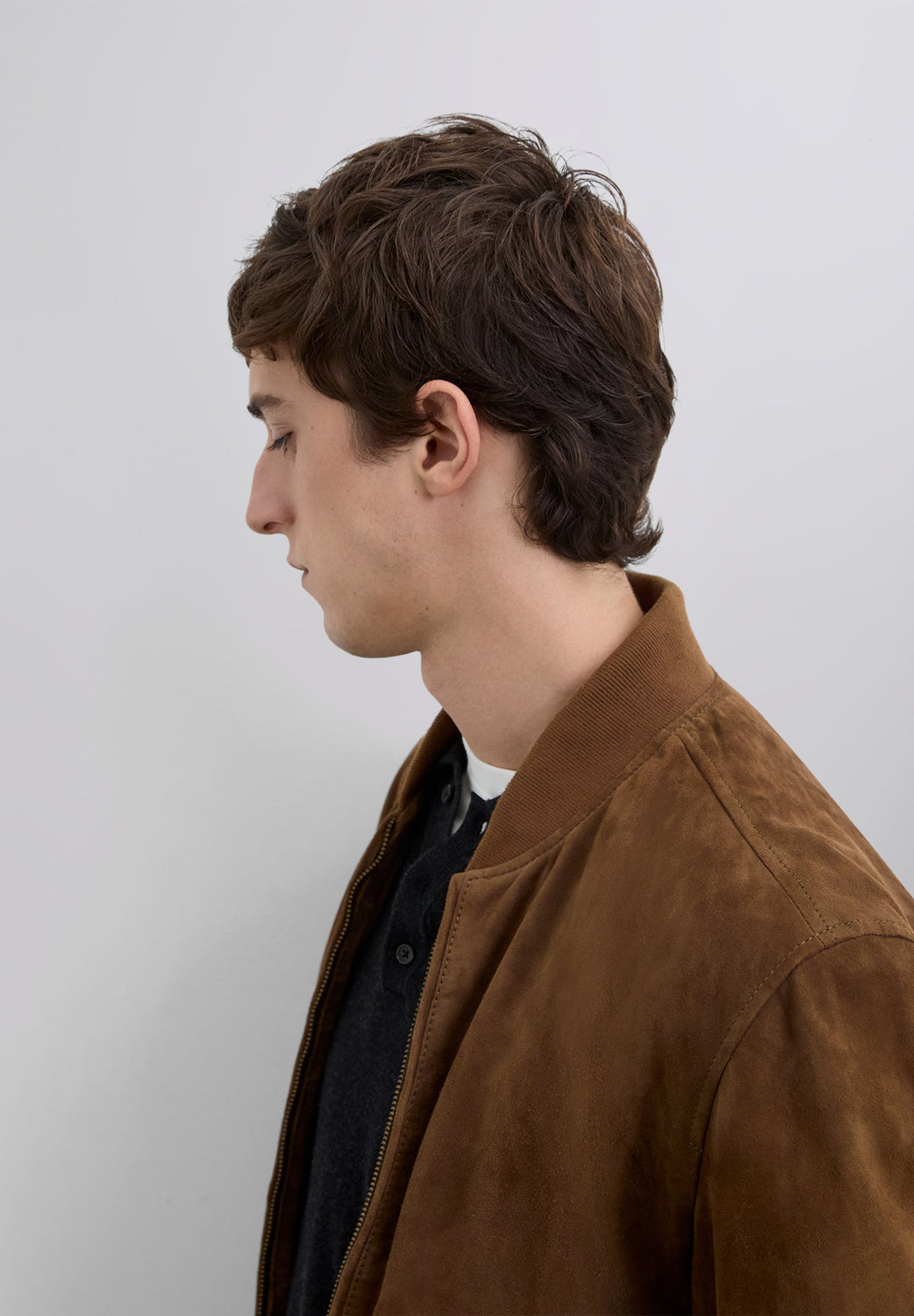 CHAQUETA BOMBER PIEL - Scalpers