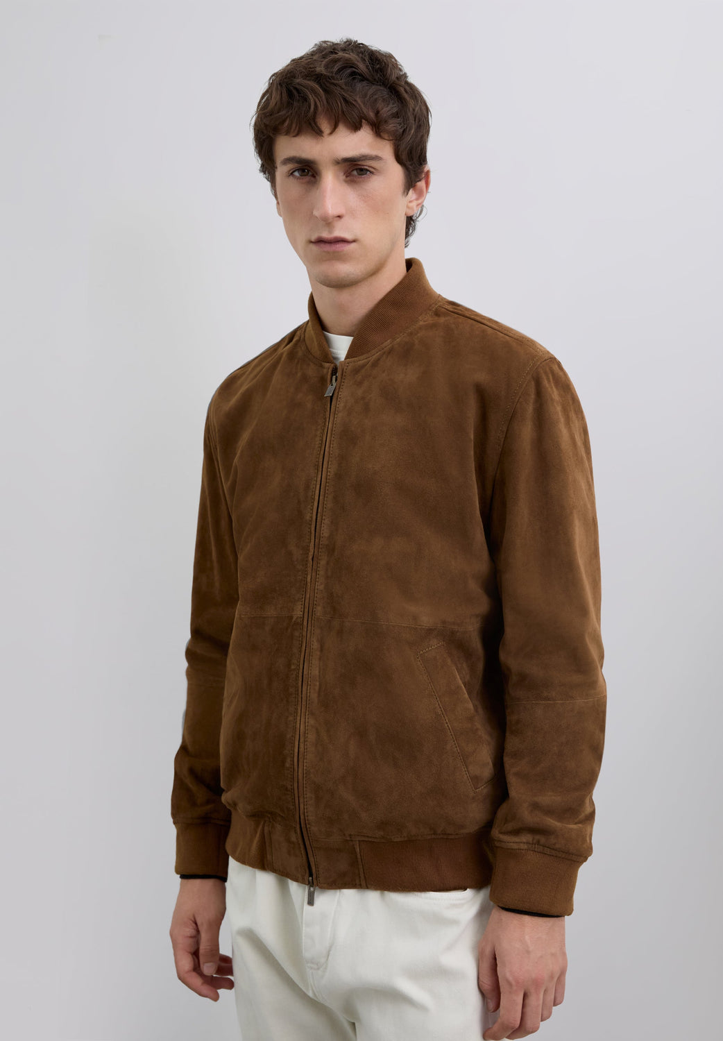 CHAQUETA BOMBER PIEL - Scalpers