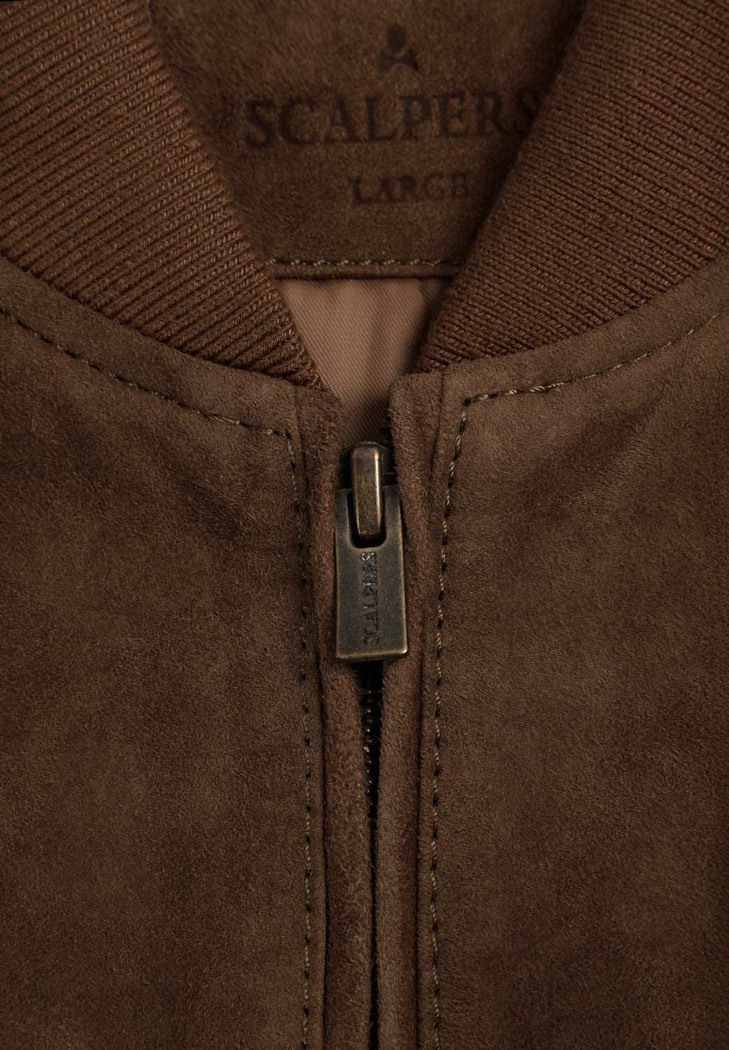 CHAQUETA BOMBER PIEL - Scalpers