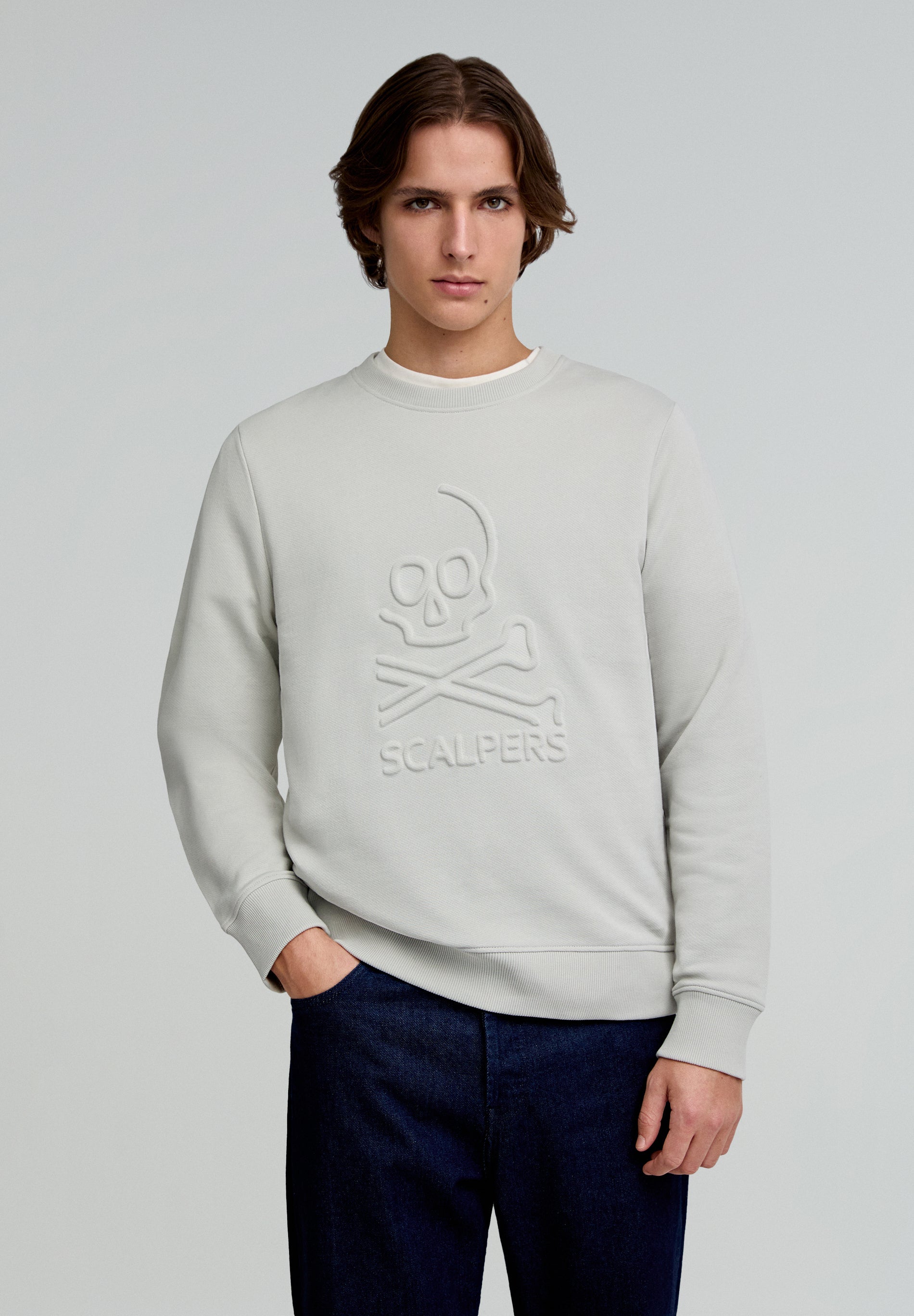 SUDADERA LOGO RELIEVE