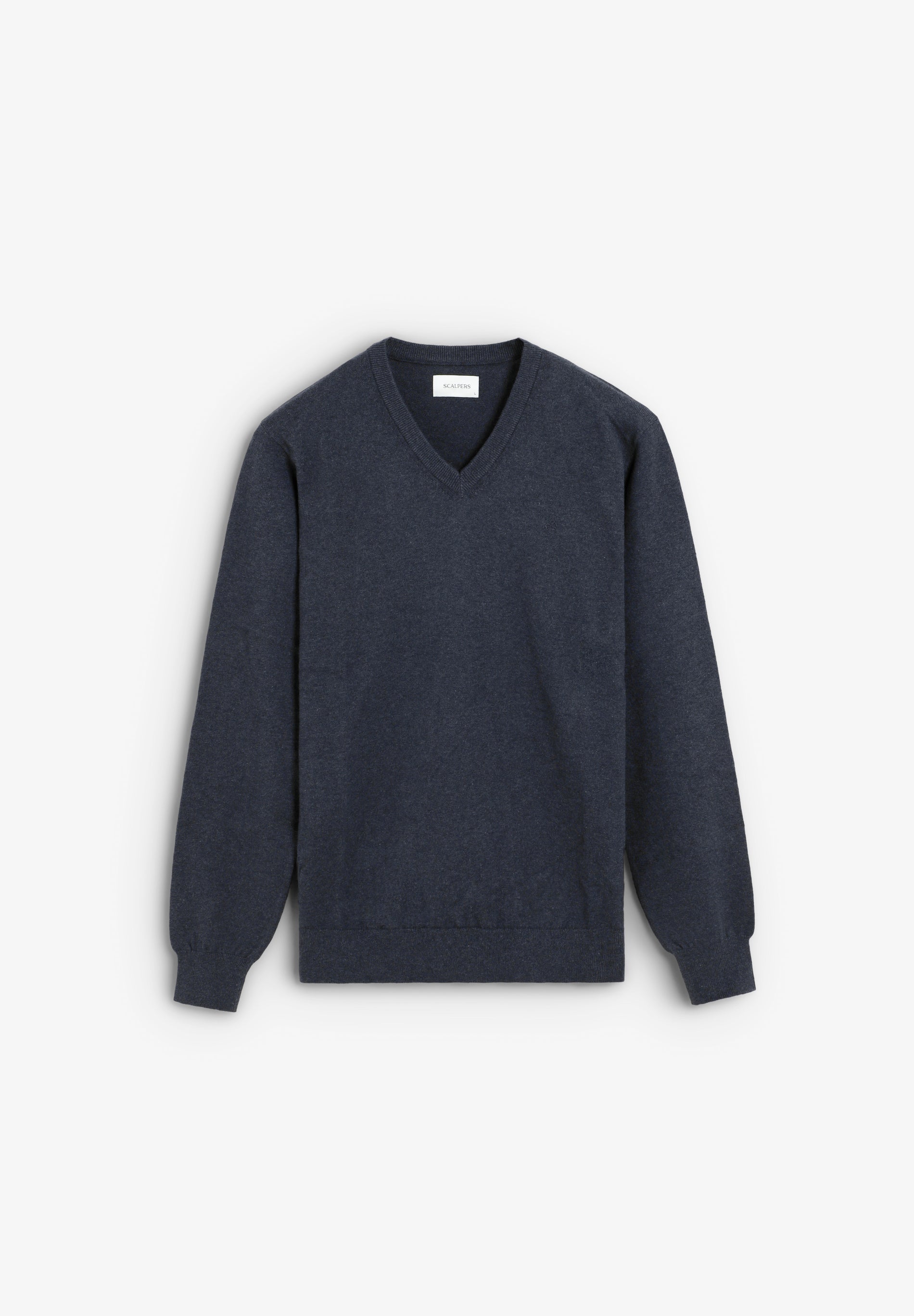 CHALECO PUNTO CUELLO PICO ALGODÓN