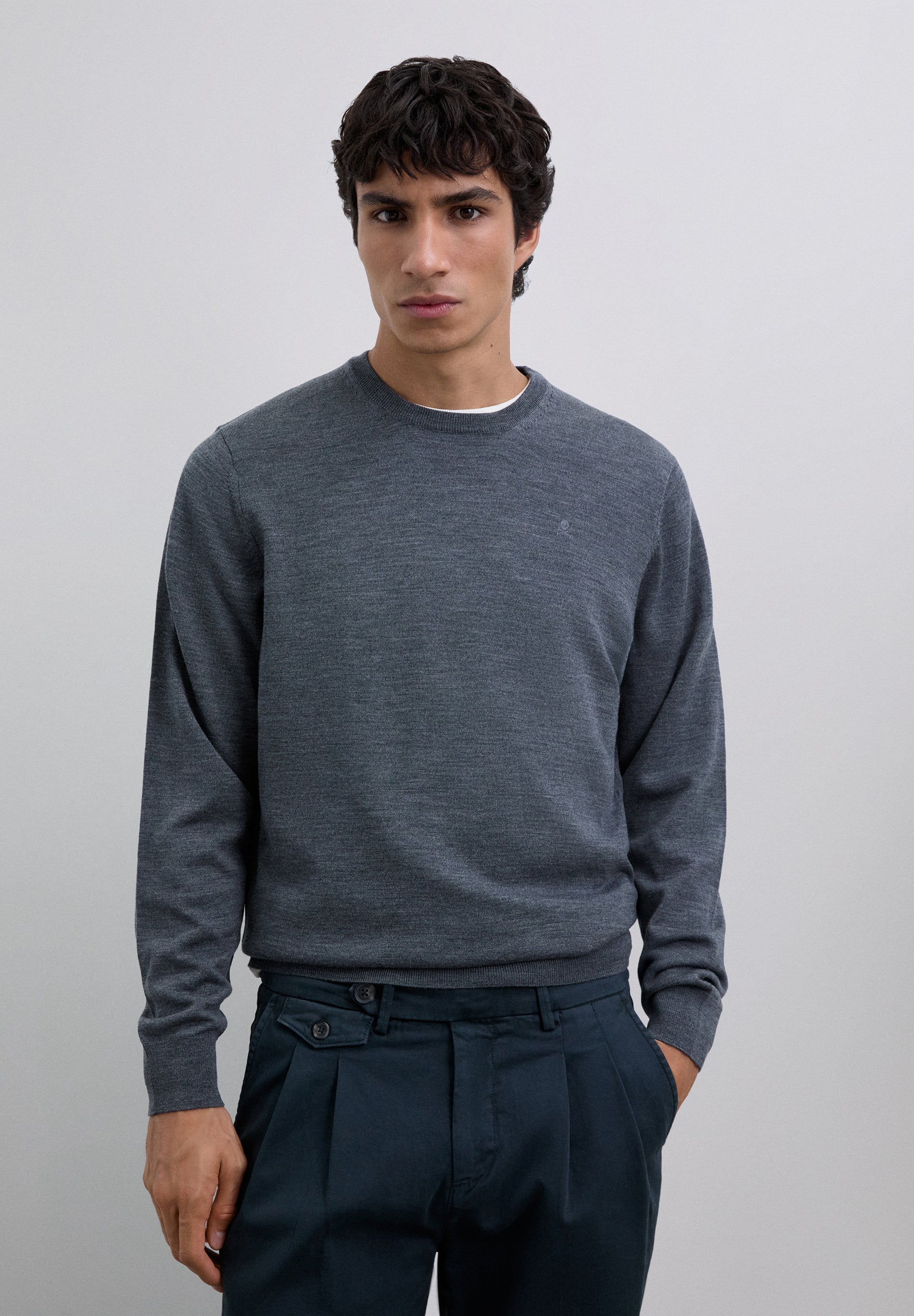 JERSEY BORDADO LANA MERINO - Scalpers