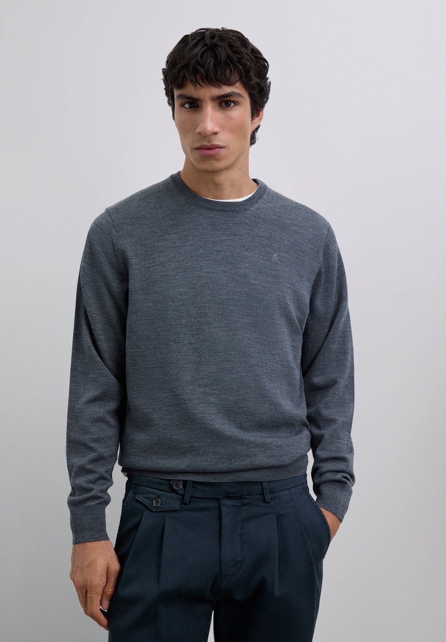 JERSEY BORDADO LANA MERINO - Scalpers