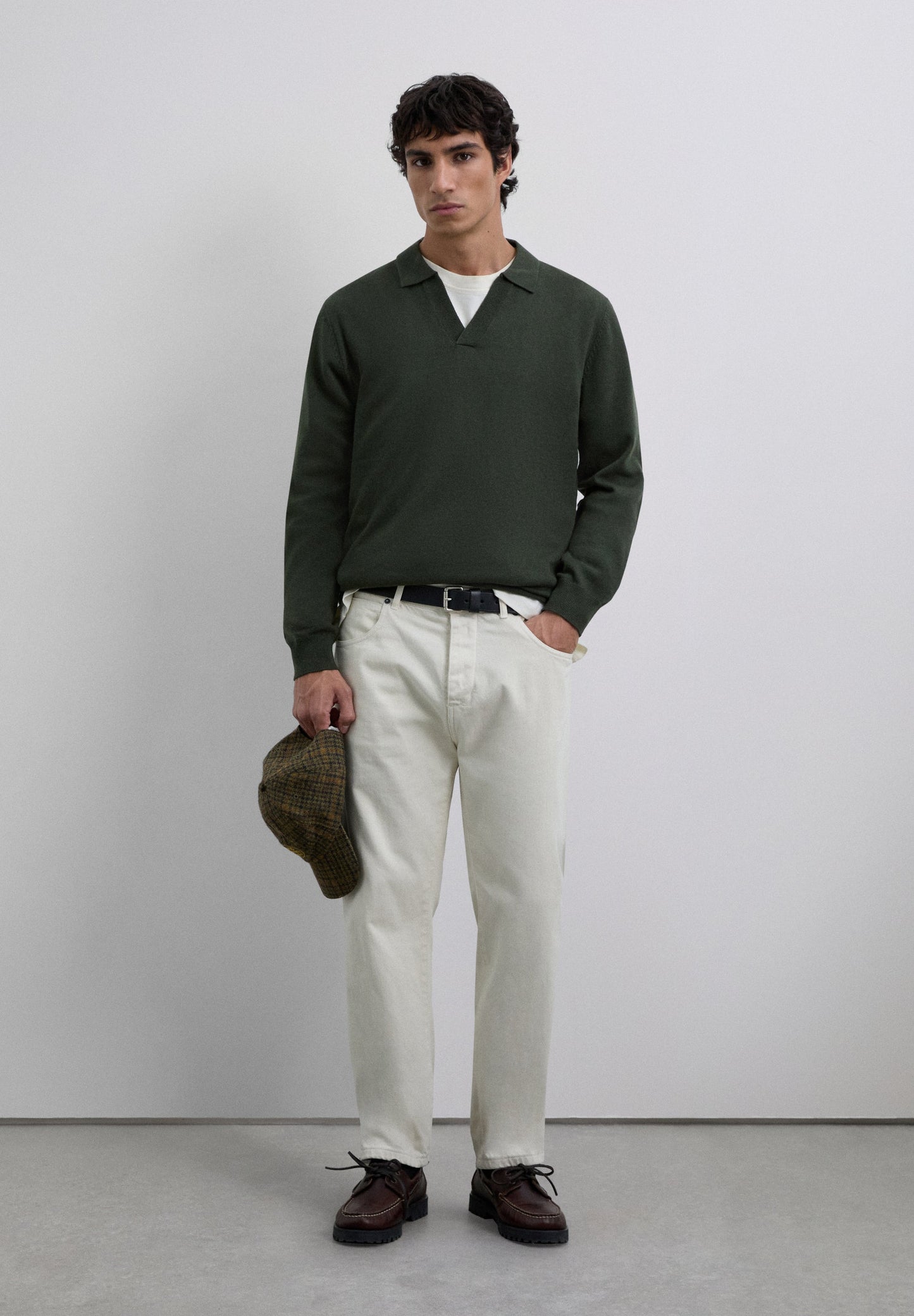 JERSEY POLO CUELLO PICO LANA - Scalpers