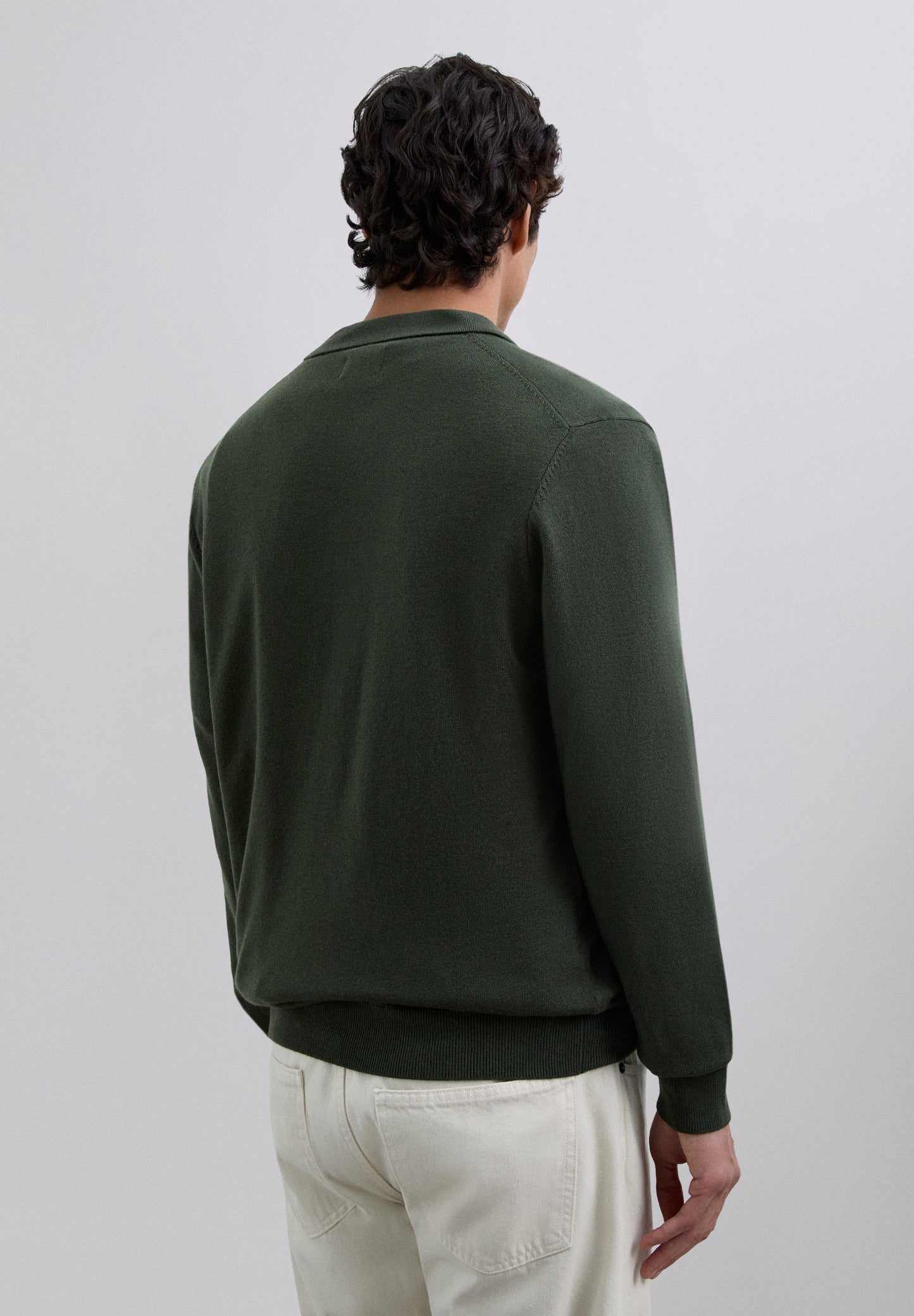 JERSEY POLO CUELLO PICO LANA - Scalpers