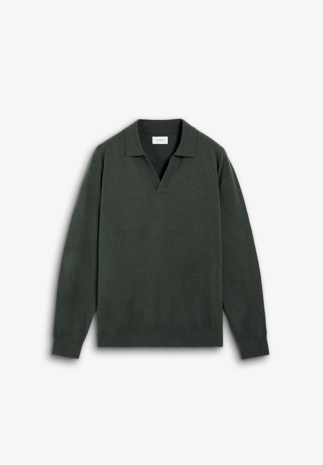 JERSEY POLO CUELLO PICO LANA - Scalpers