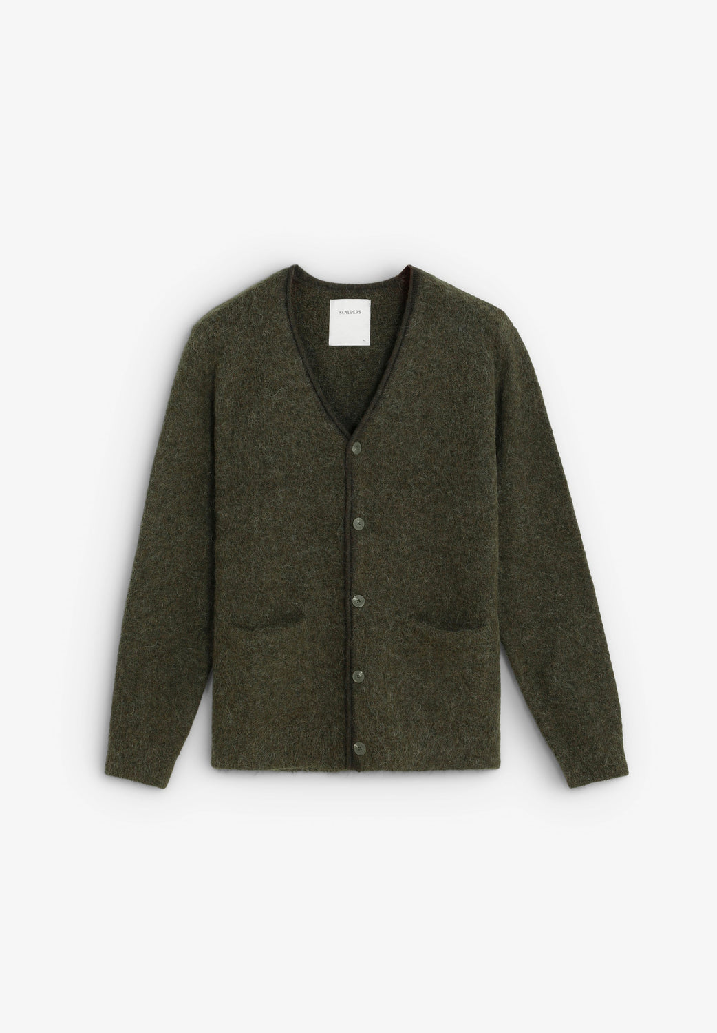 CARDIGAN CUELLO PICO ALPACA - Scalpers