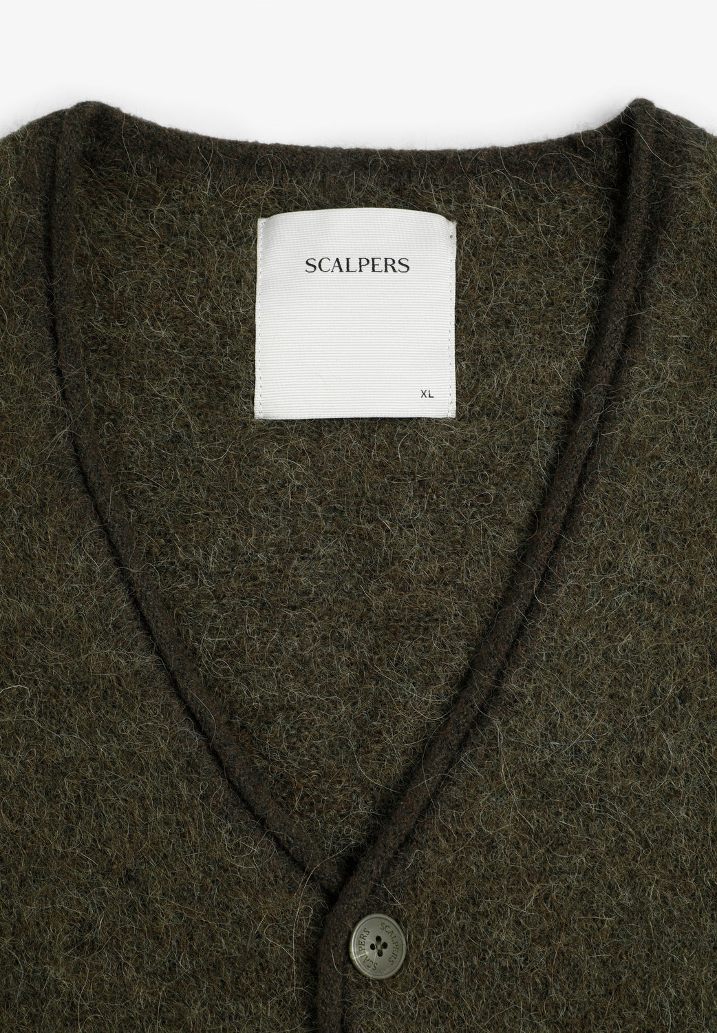 CARDIGAN CUELLO PICO ALPACA - Scalpers