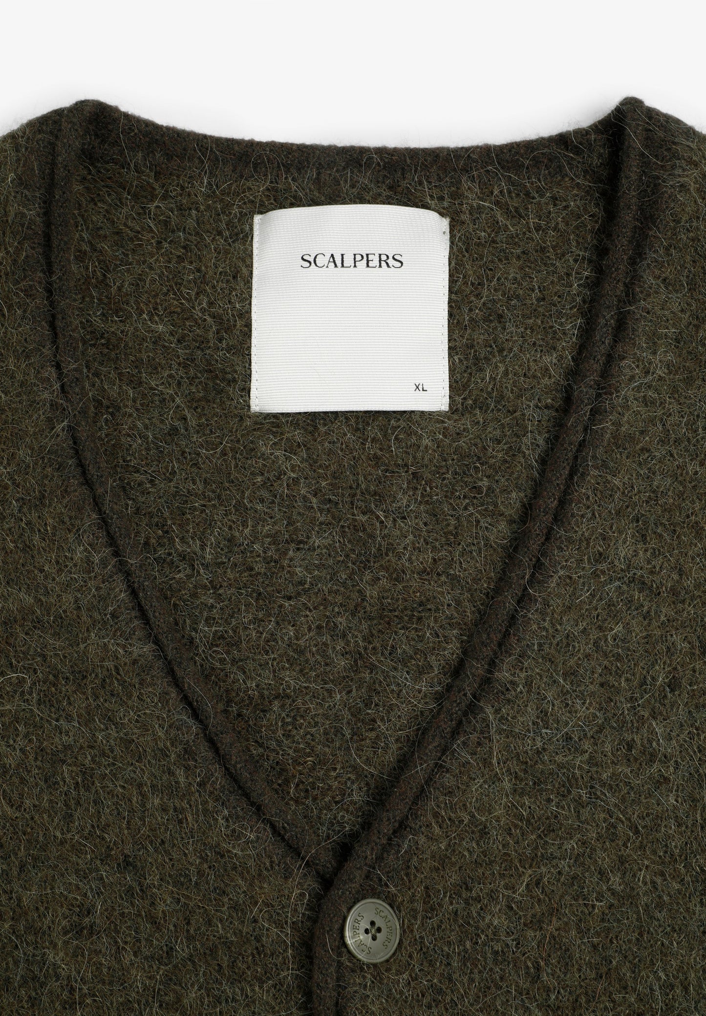 CARDIGAN CUELLO PICO ALPACA - Scalpers