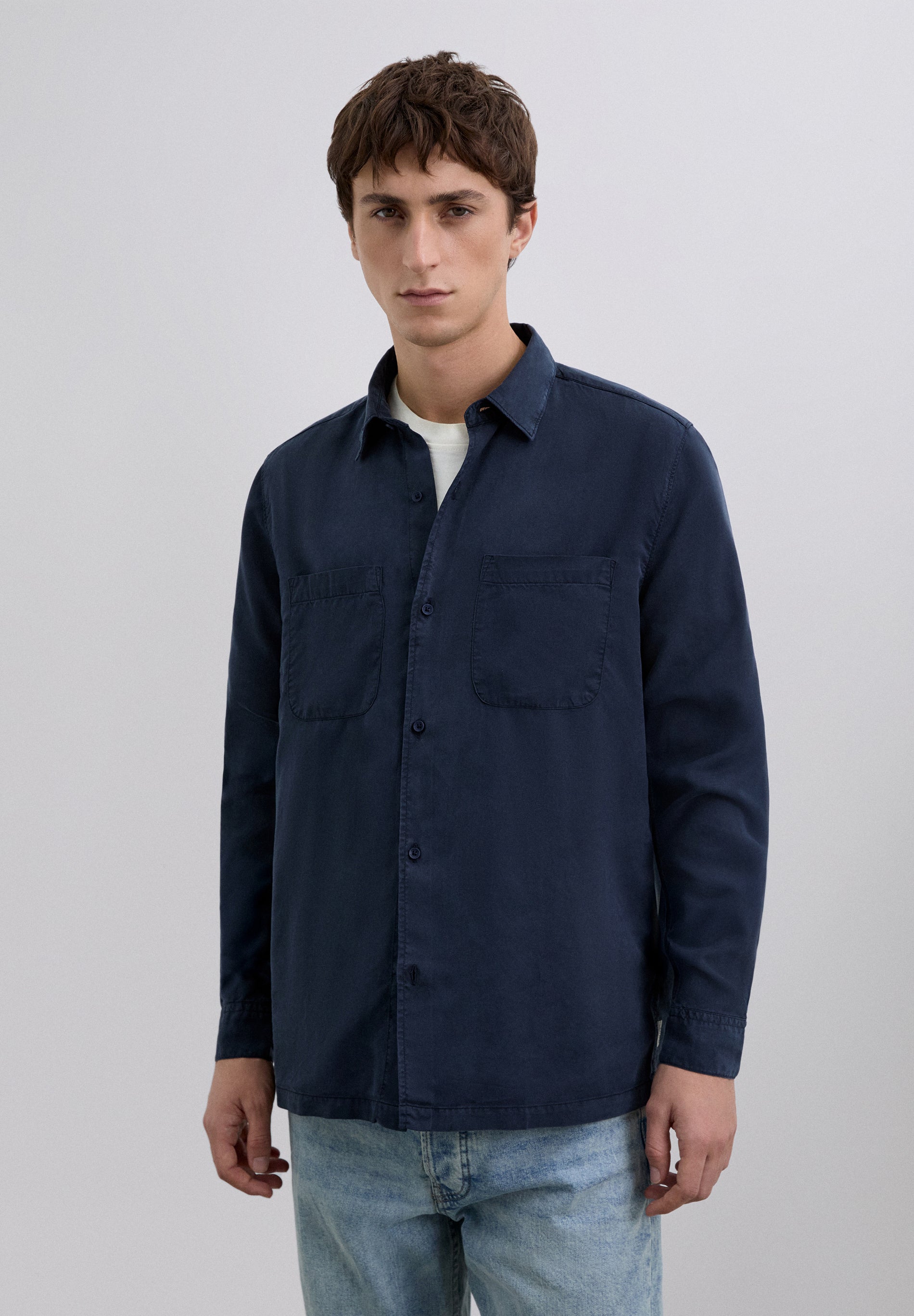CAMISA SLIM FIT ALGODÓN