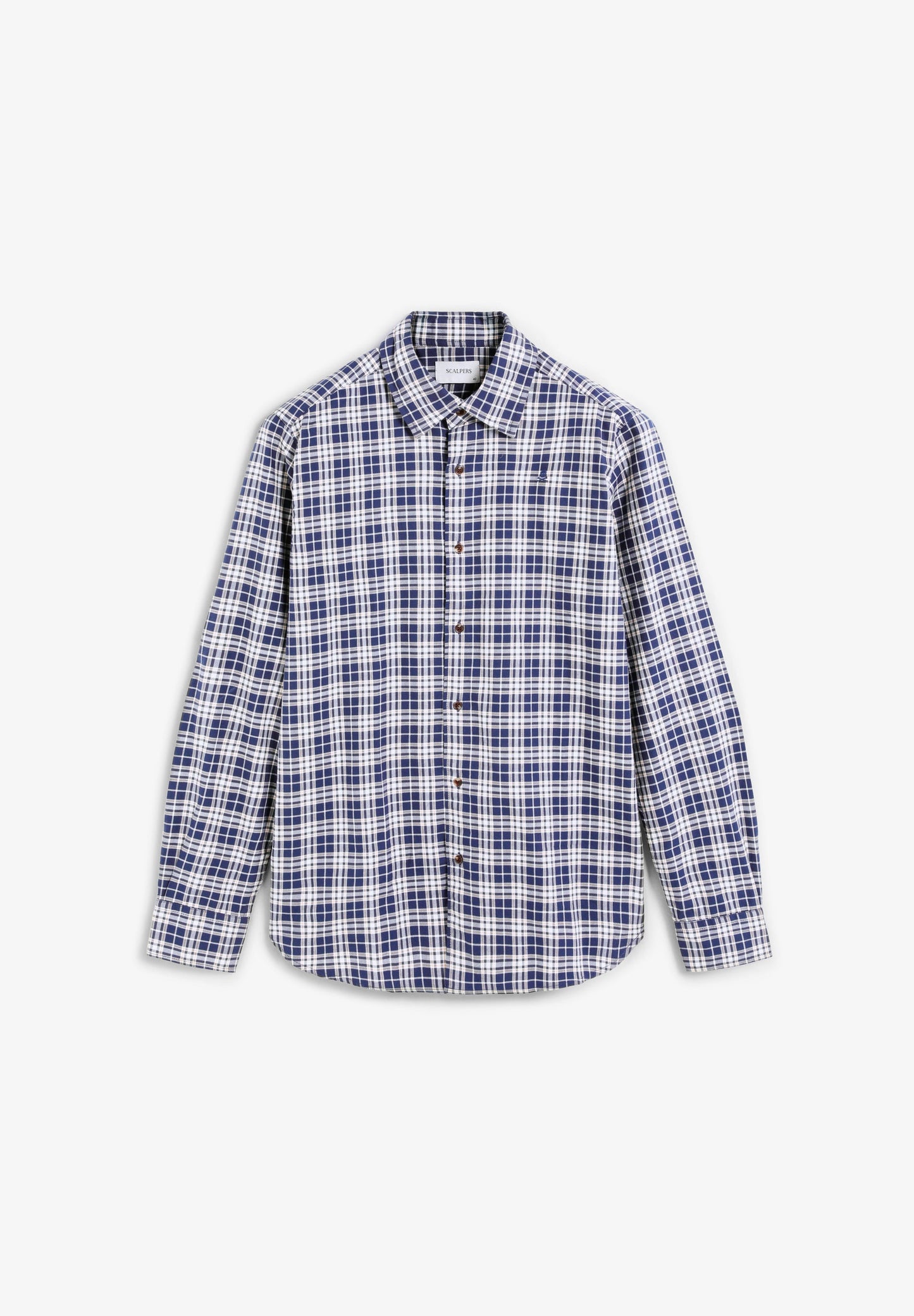 CAMISA ESTAMPADA CUADROS TARTÁN - Scalpers