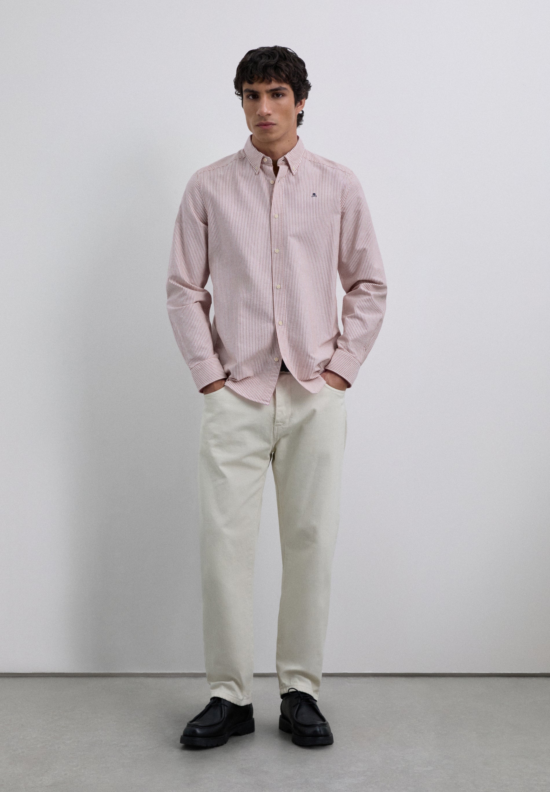 CAMISA OXFORD RAYAS