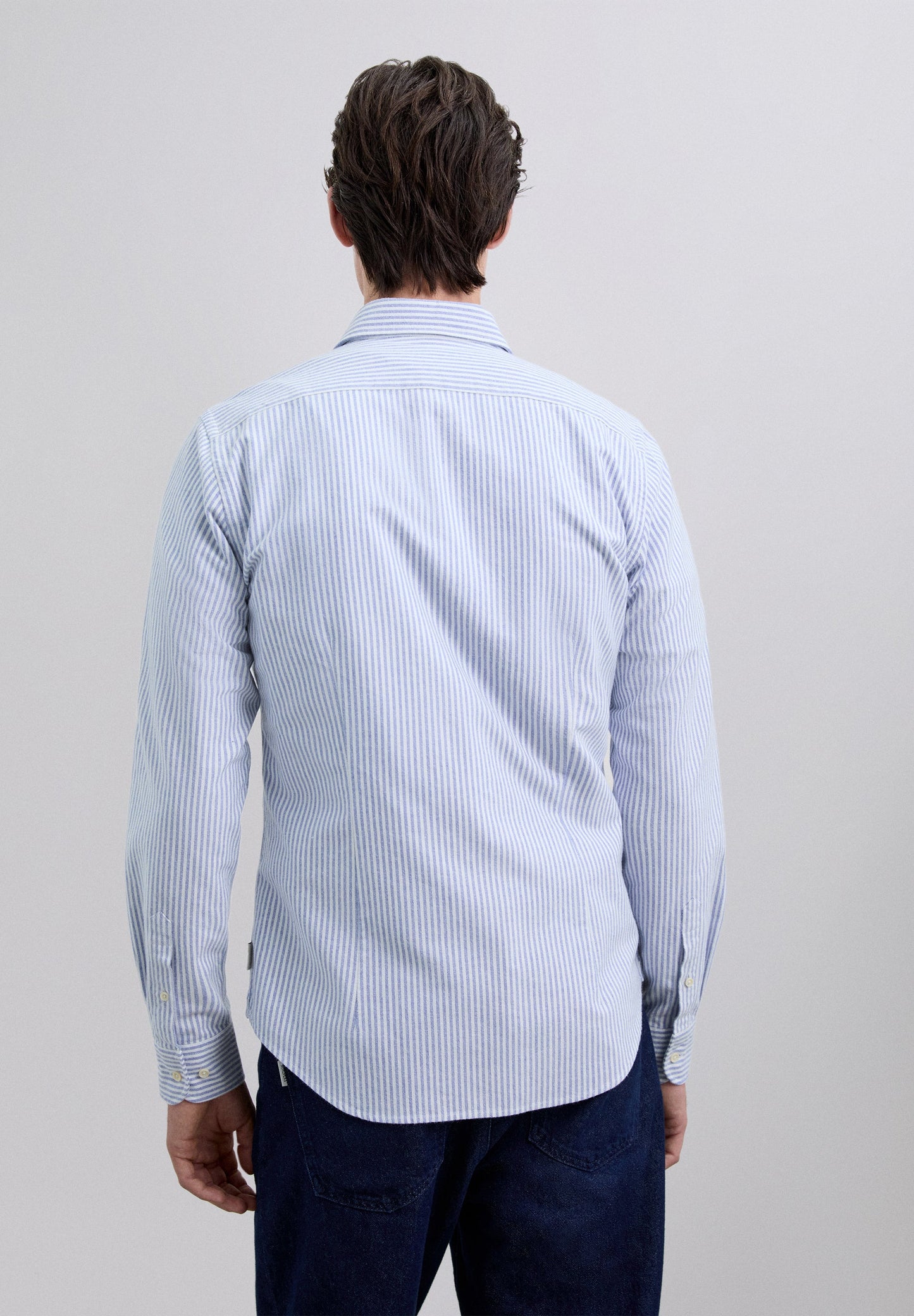 CAMISA OXFORD RAYAS CALAVERA - Scalpers