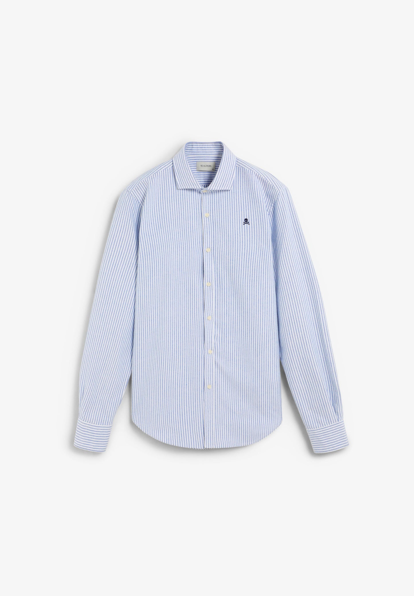 CAMISA OXFORD RAYAS CALAVERA - Scalpers