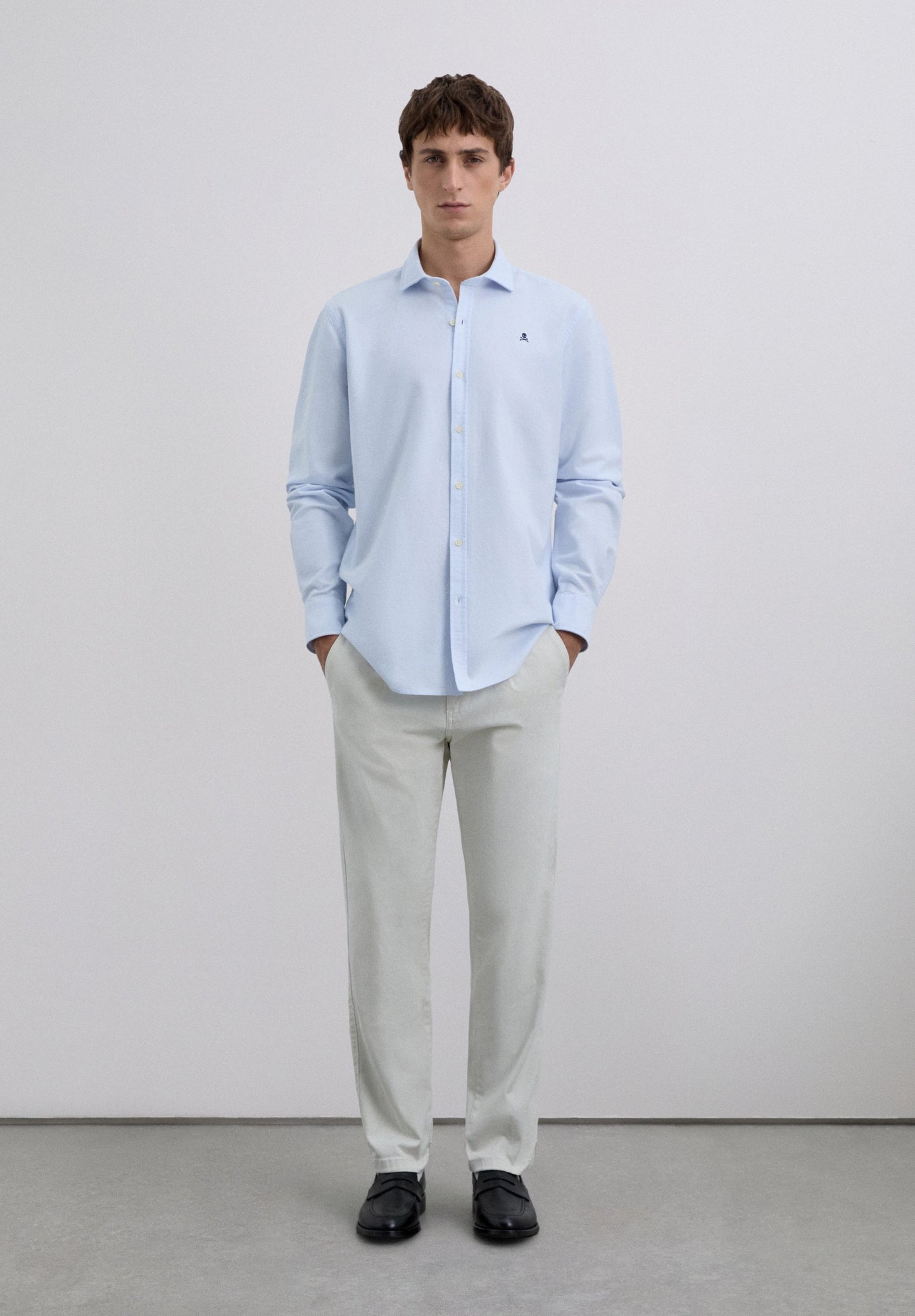 CAMISA OXFORD CALAVERA - Scalpers