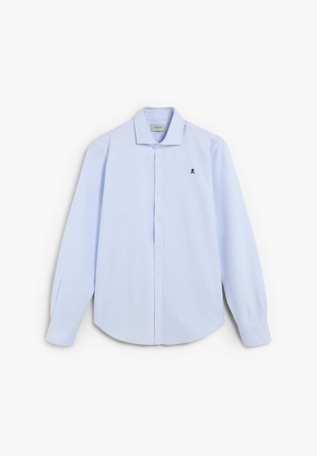 CAMISA OXFORD RAYAS CALAVERA - Scalpers