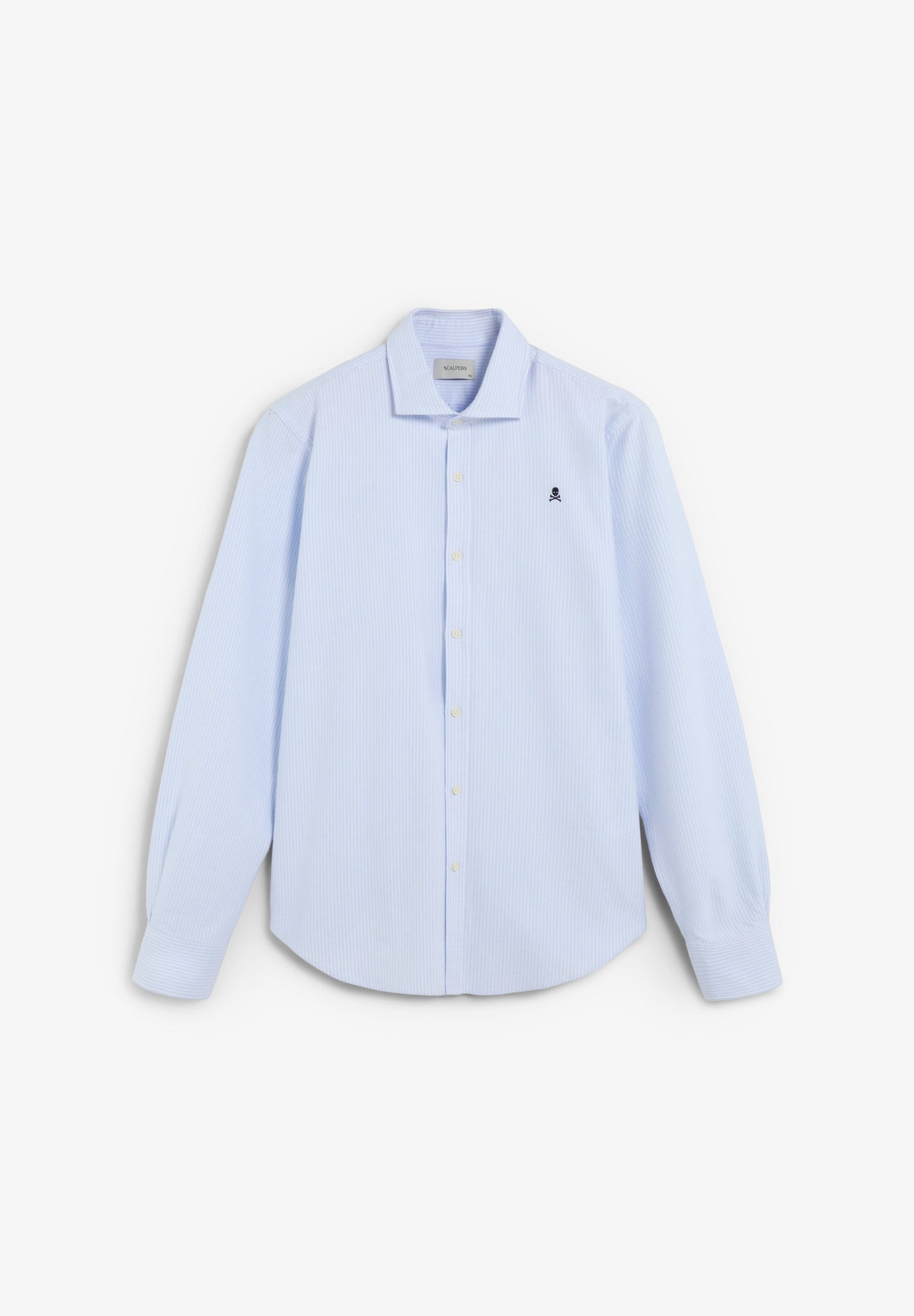 CAMISA OXFORD RAYAS CALAVERA - Scalpers
