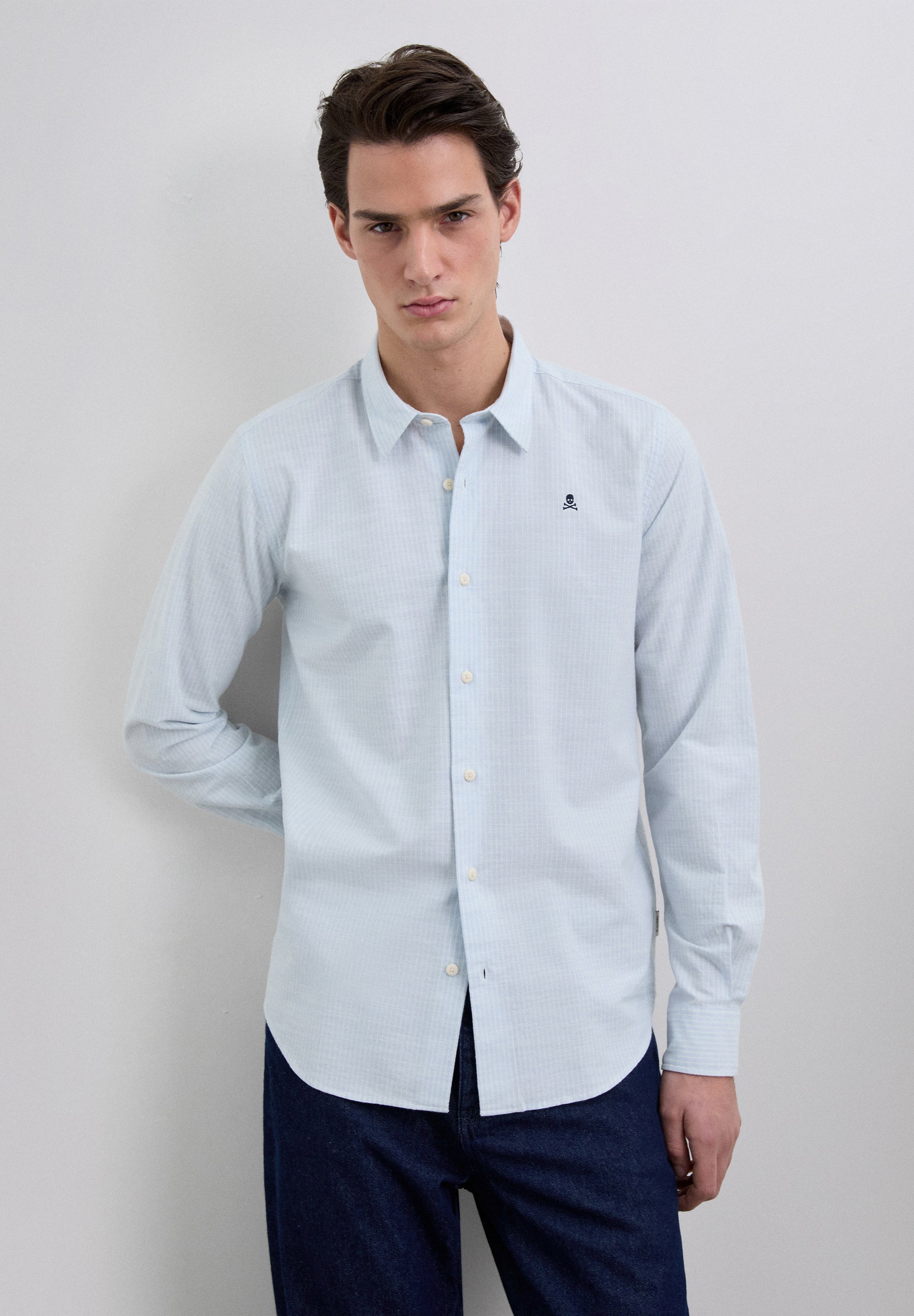 CAMISA RAYAS CALAVERA - Scalpers