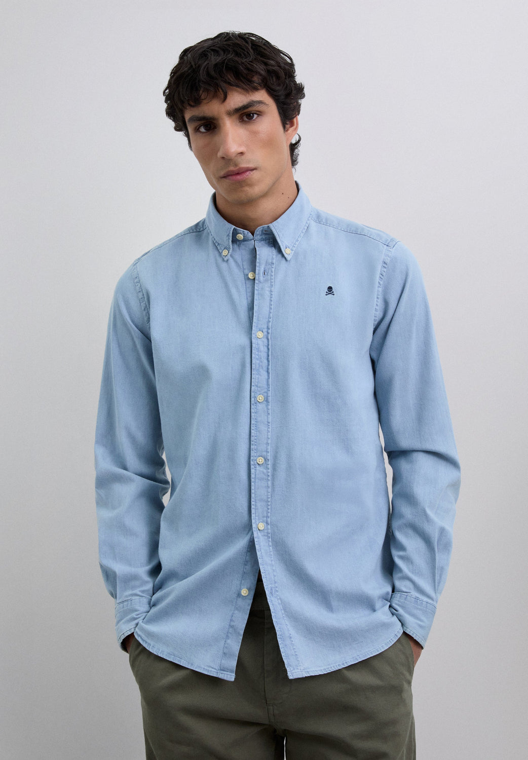 CAMISA DENIM ALGODÓN - Scalpers
