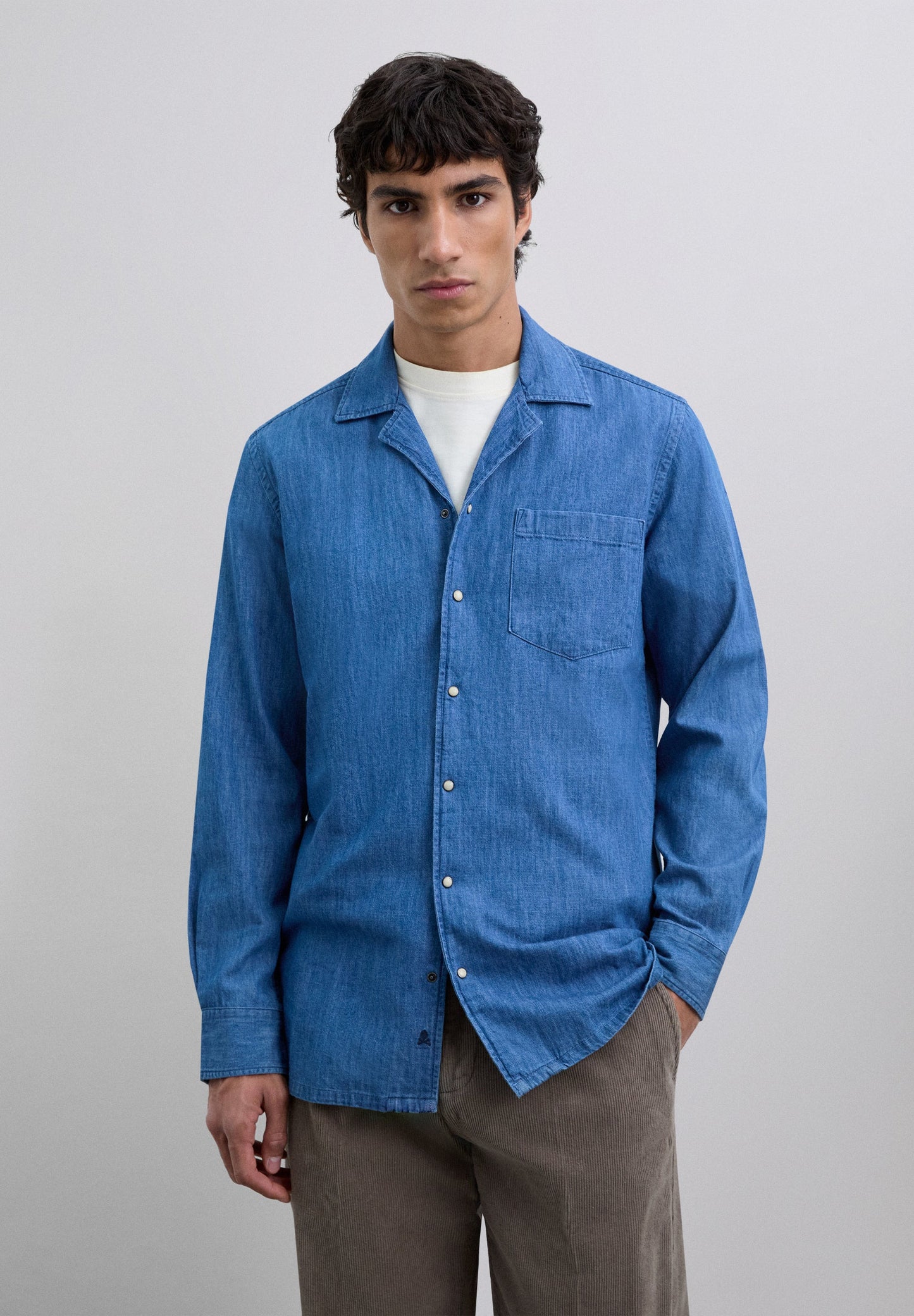 CAMISA DENIM RESORT RELAXED - Scalpers