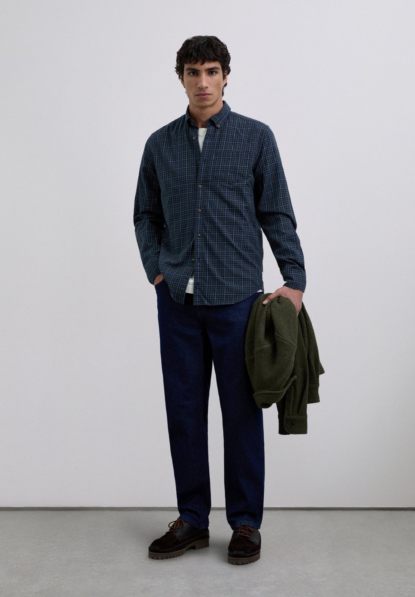 CAMISA ESTAMPADA TARTÁN - Scalpers