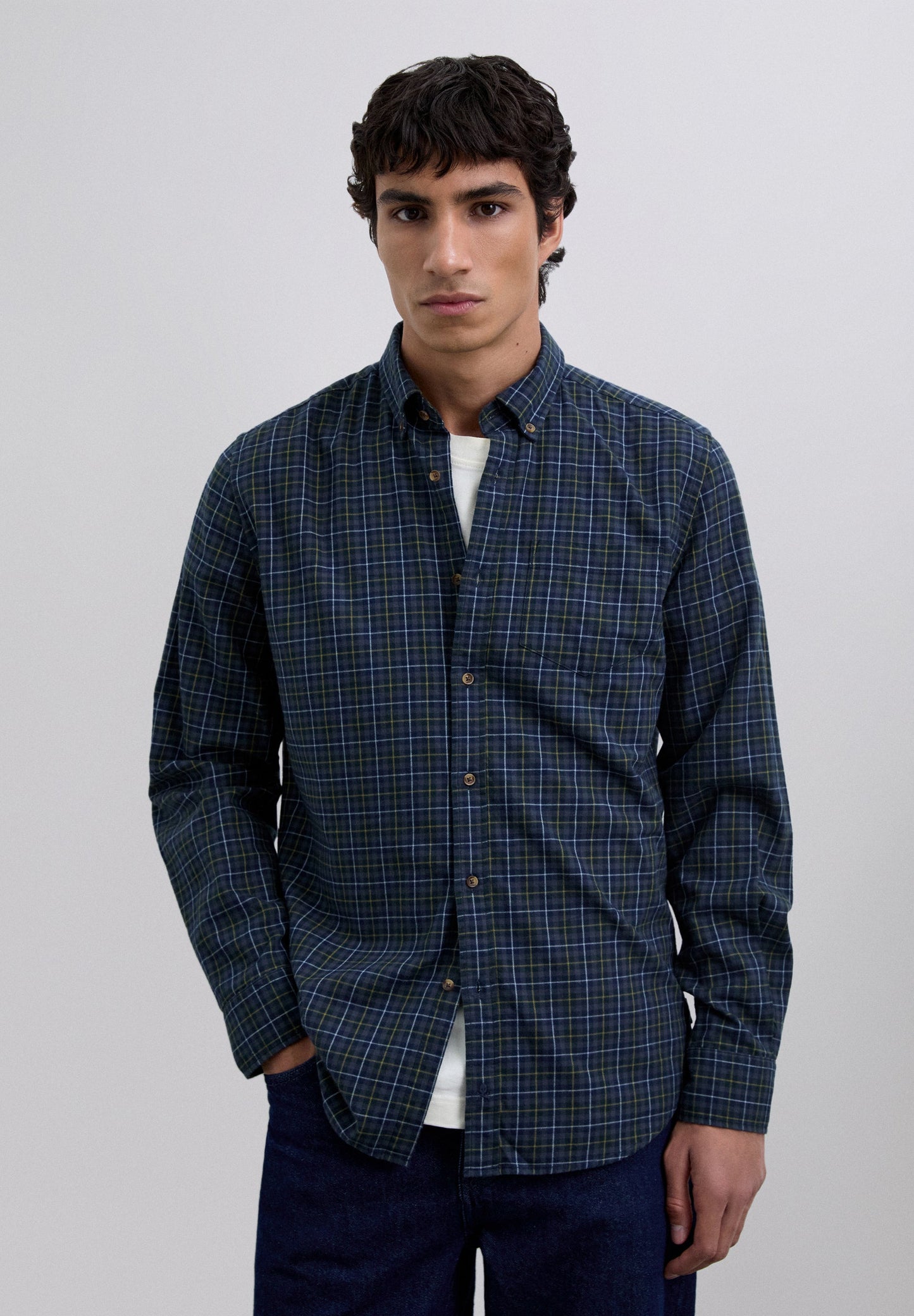 CAMISA ESTAMPADA TARTÁN - Scalpers