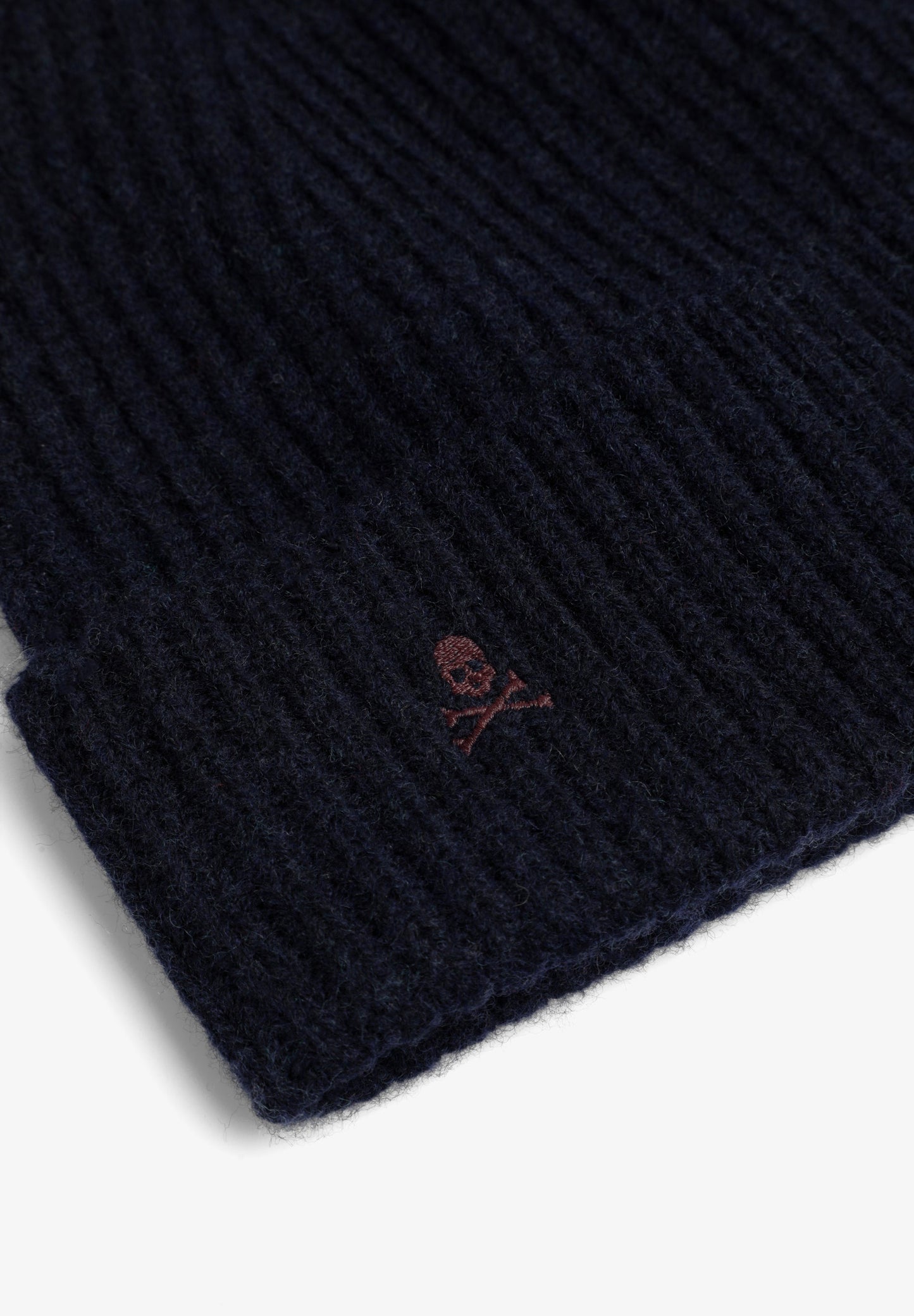 GORRO PUNTO MEZCLA LANA BORDADO