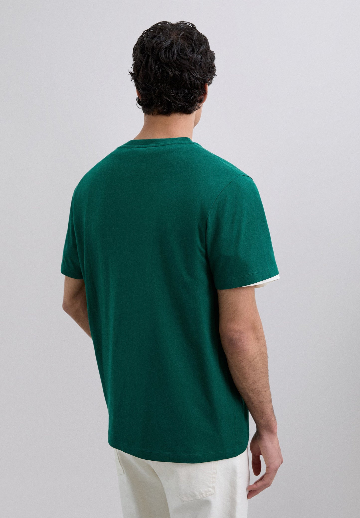 CAMISETA CALAVERA BORDADA - Scalpers