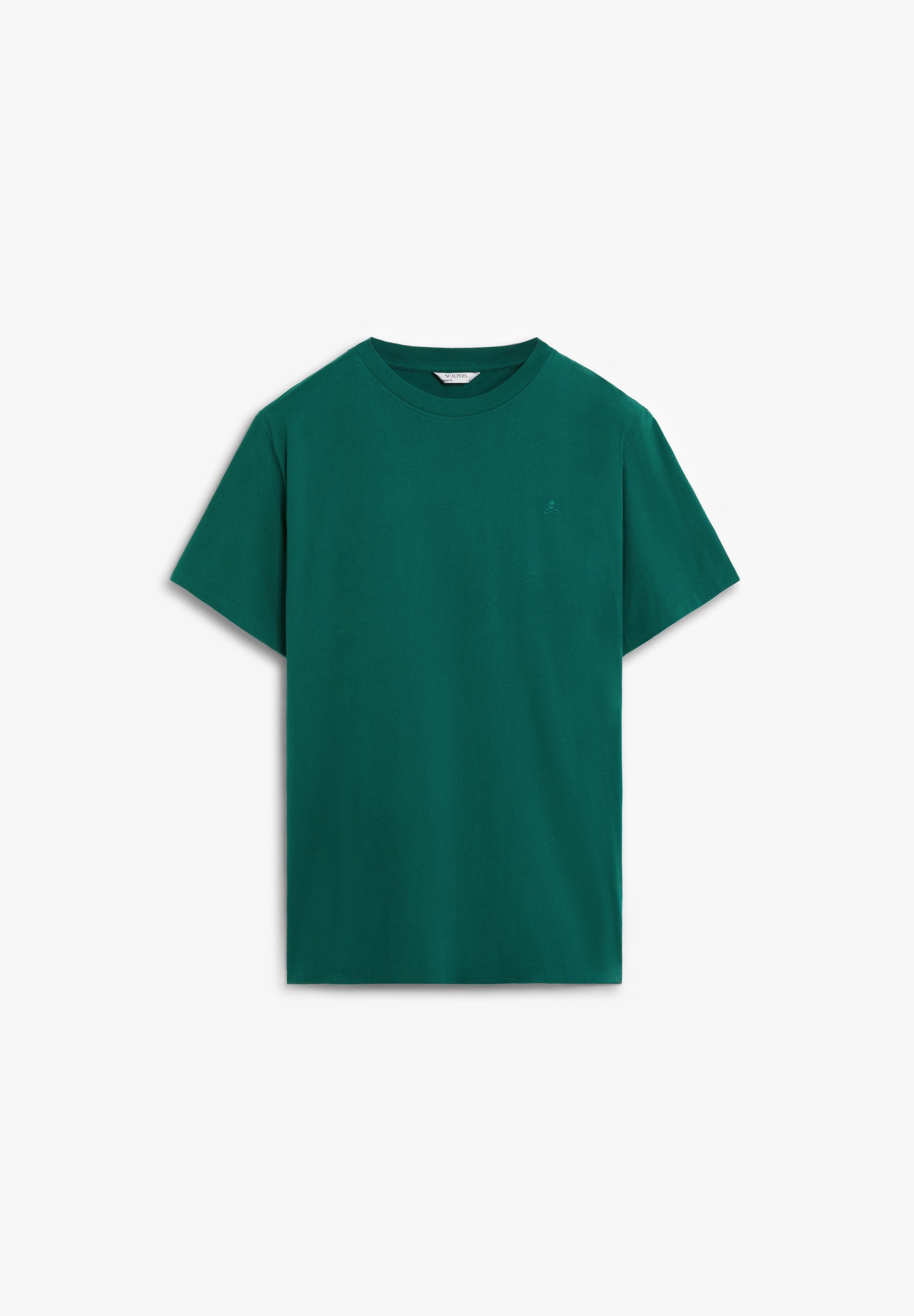POLERA CALAVERA BORDADA