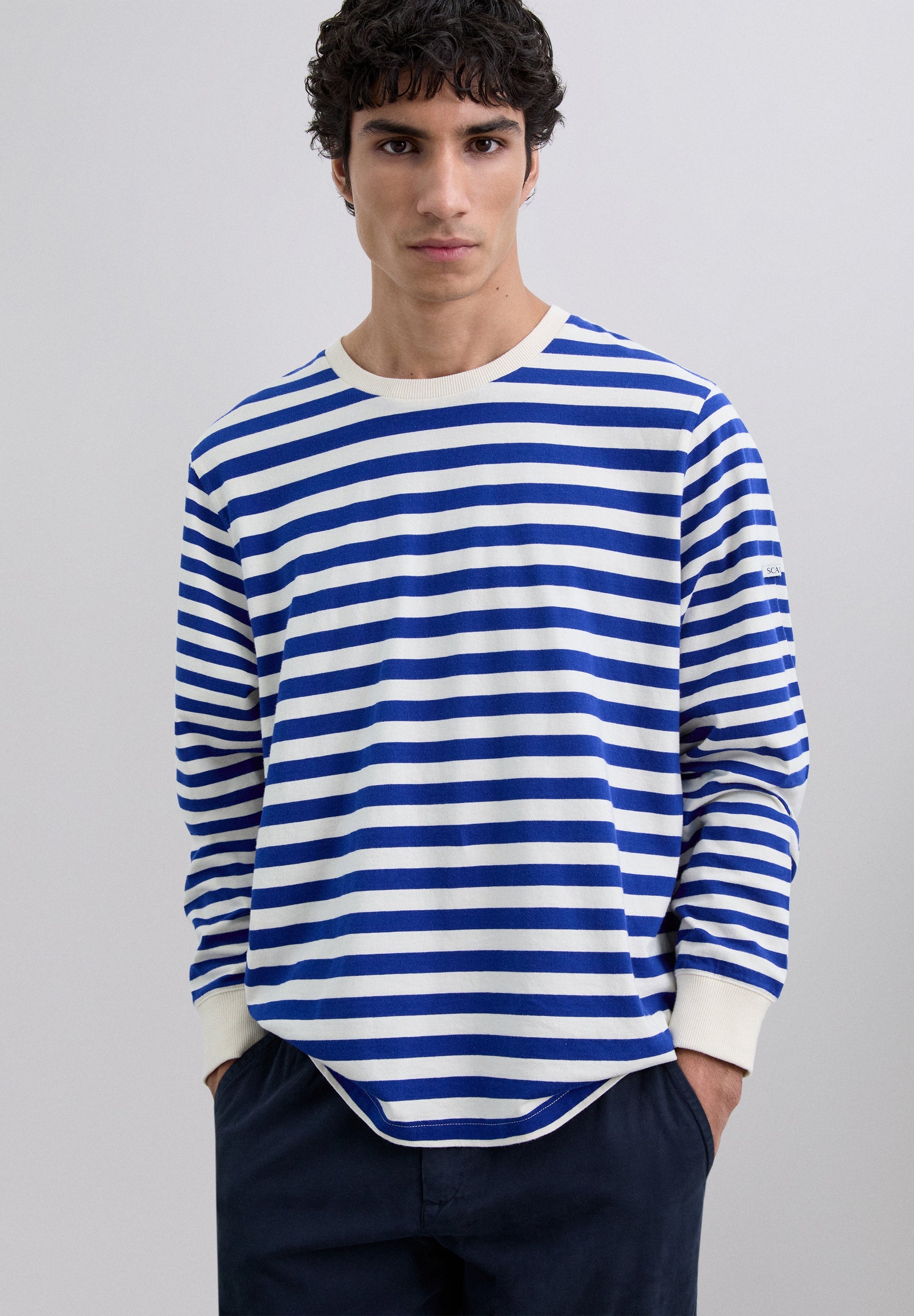 POLERA RAYAS MANGA LARGA