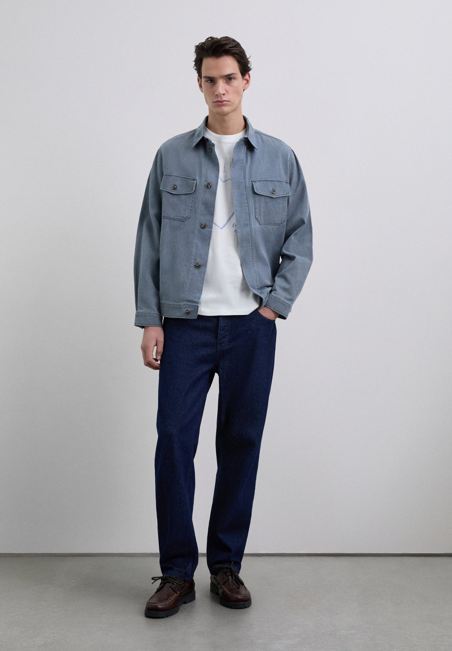 CAMISETA EFECTO LAVADO ESTAMPADA - Scalpers