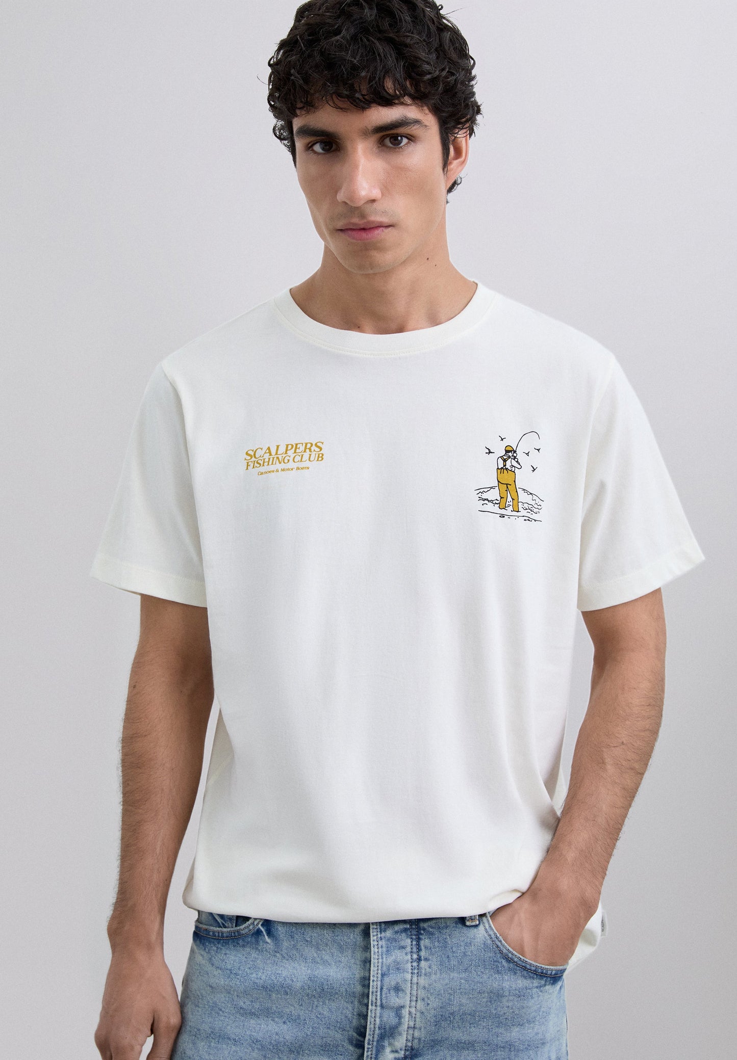 CAMISETA PRINT PESCADOR - Scalpers