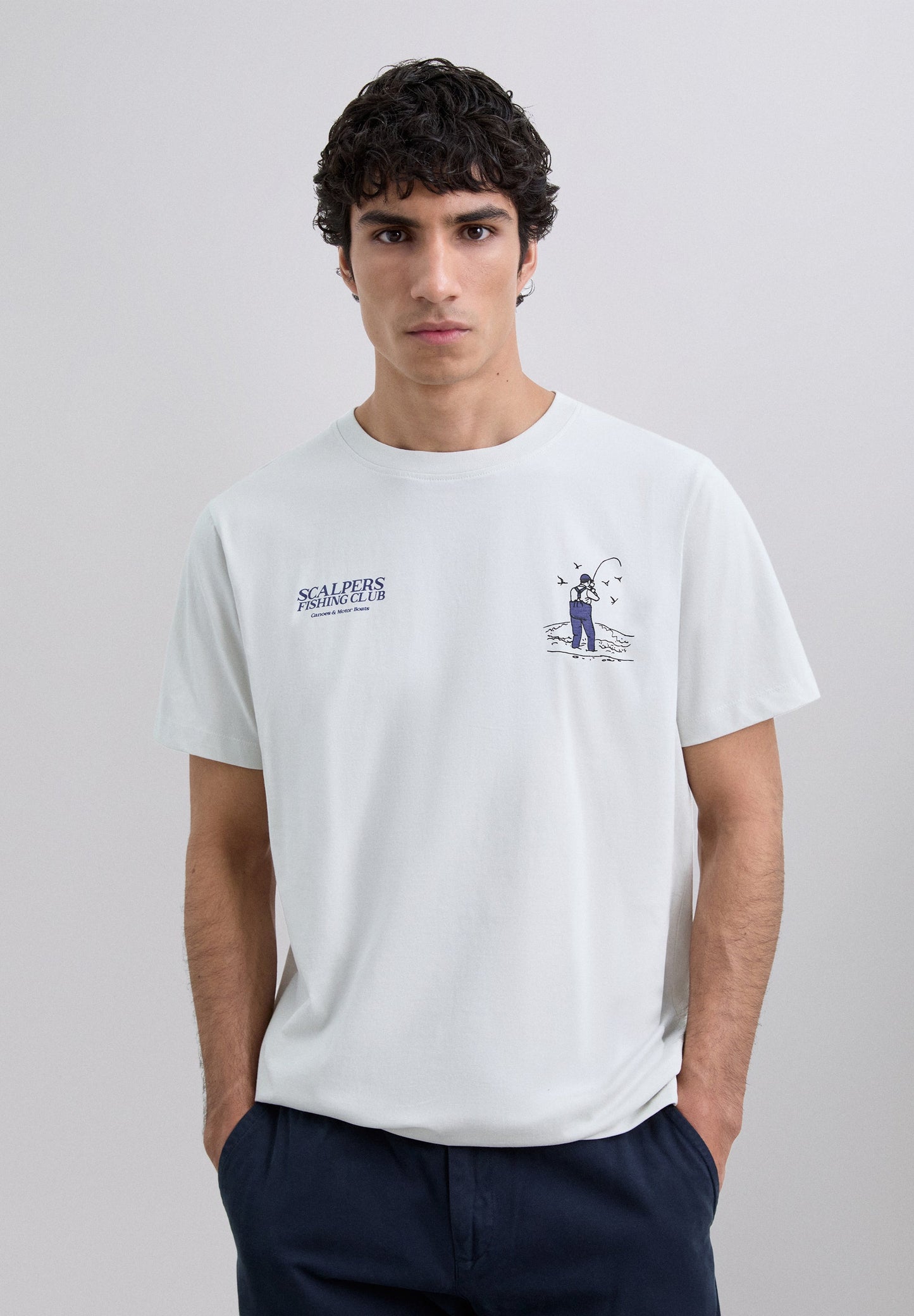 CAMISETA PRINT PESCADOR - Scalpers