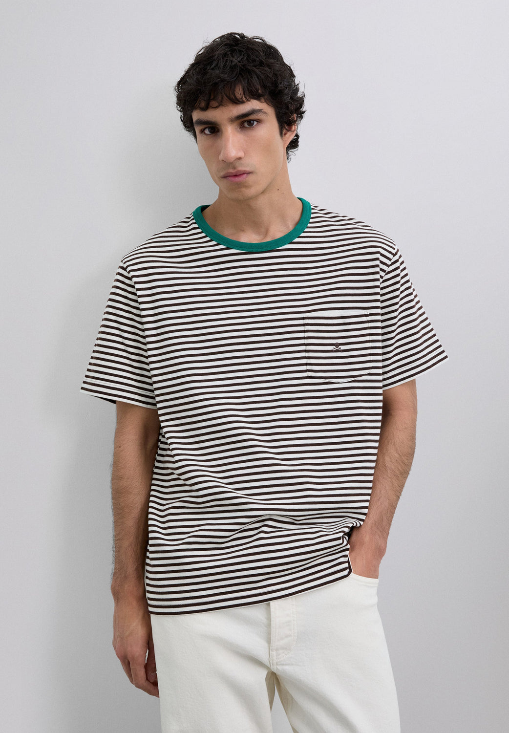 CAMISETA RAYAS CALAVERA - Scalpers