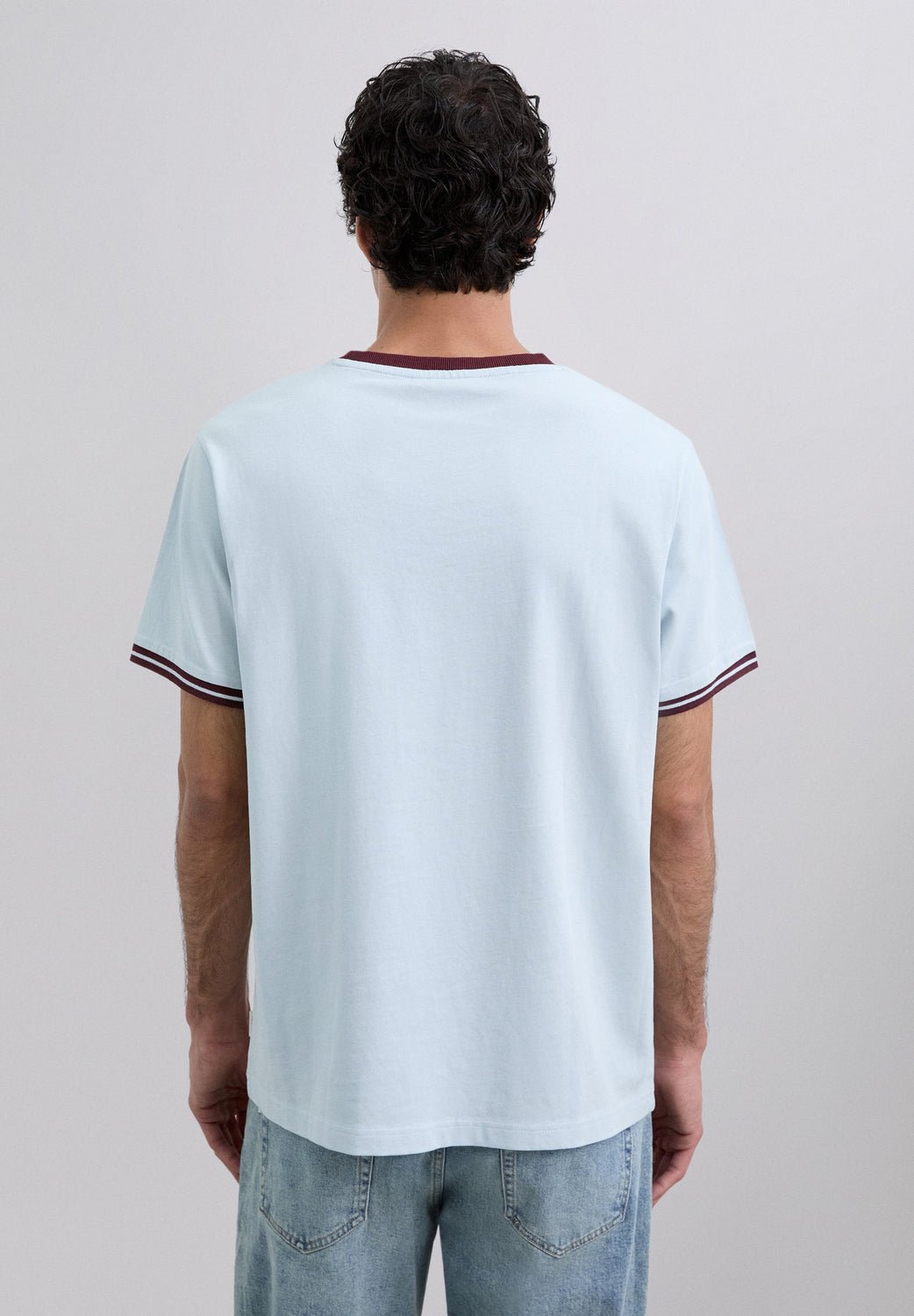 CAMISETA PRINT CONTRASTE - Scalpers