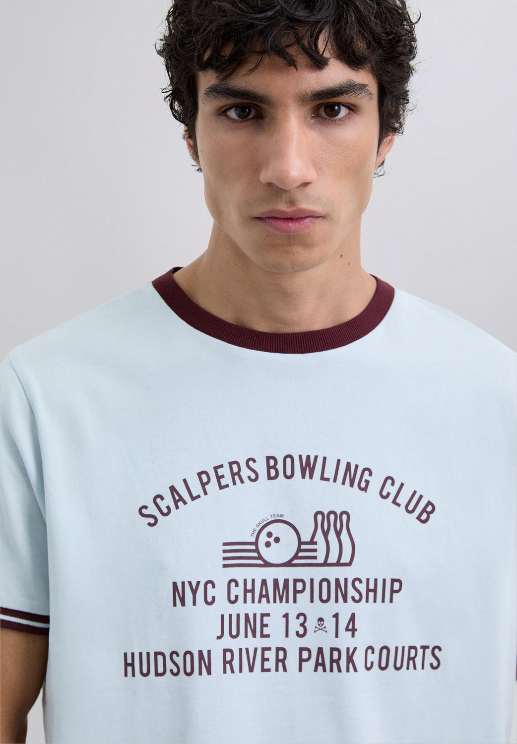 CAMISETA PRINT CONTRASTE - Scalpers