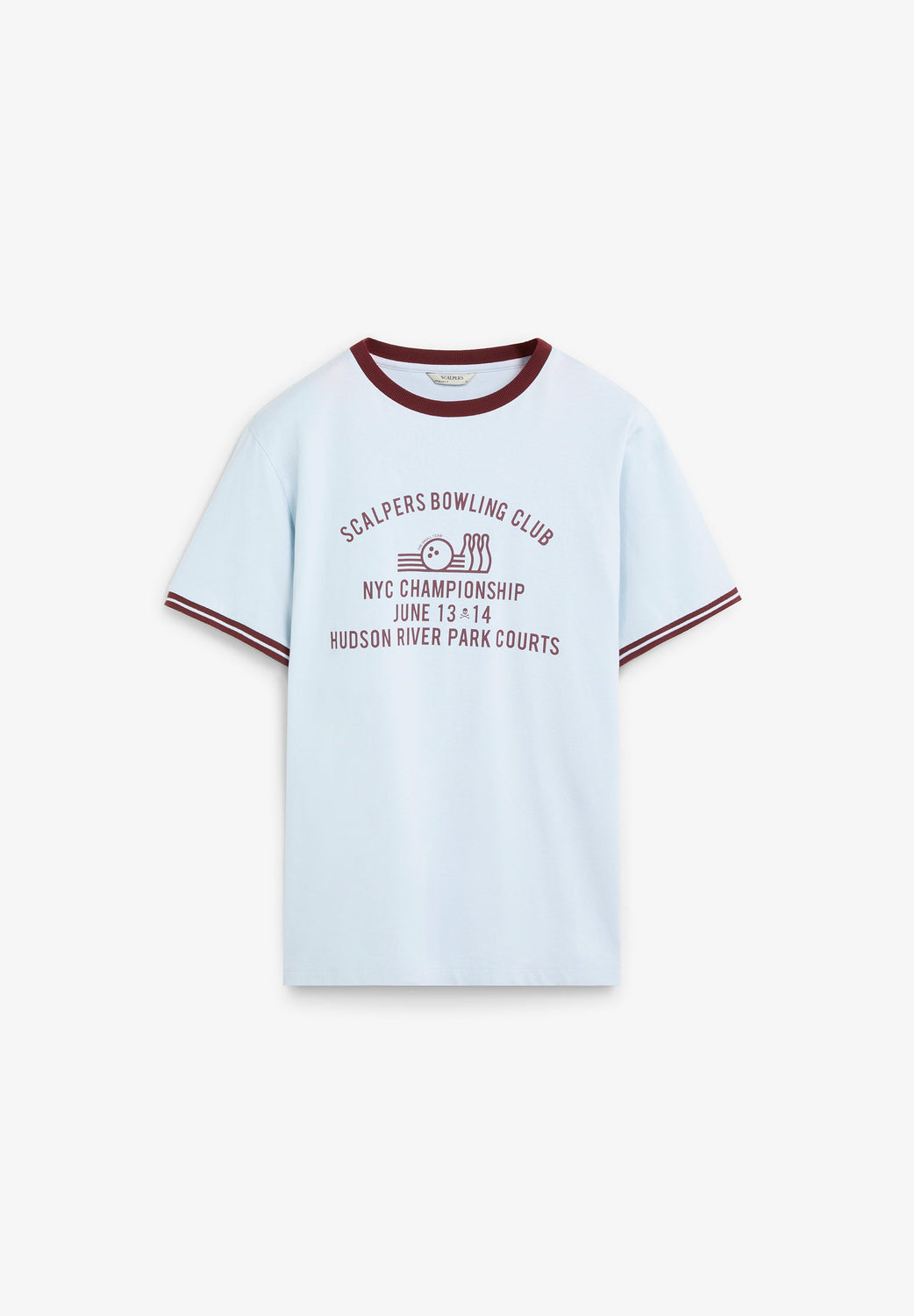 CAMISETA PRINT CONTRASTE - Scalpers