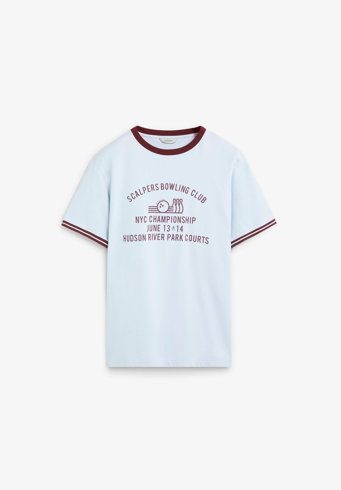 CAMISETA PRINT CONTRASTE - Scalpers