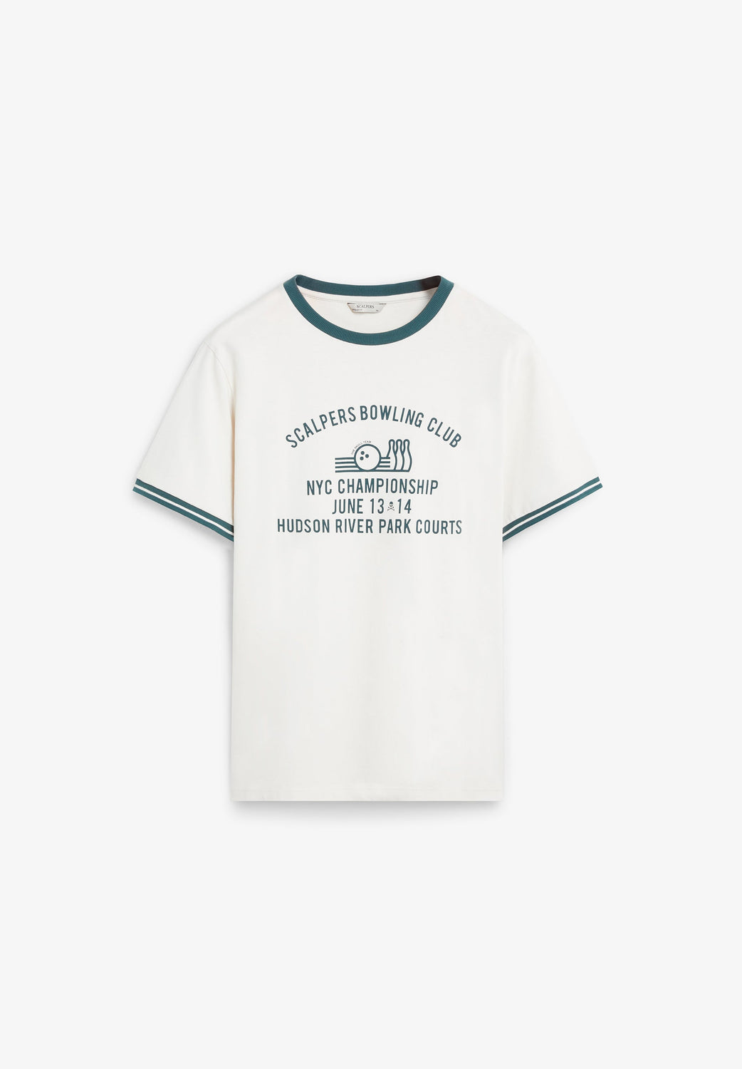 CAMISETA PRINT CONTRASTE - Scalpers