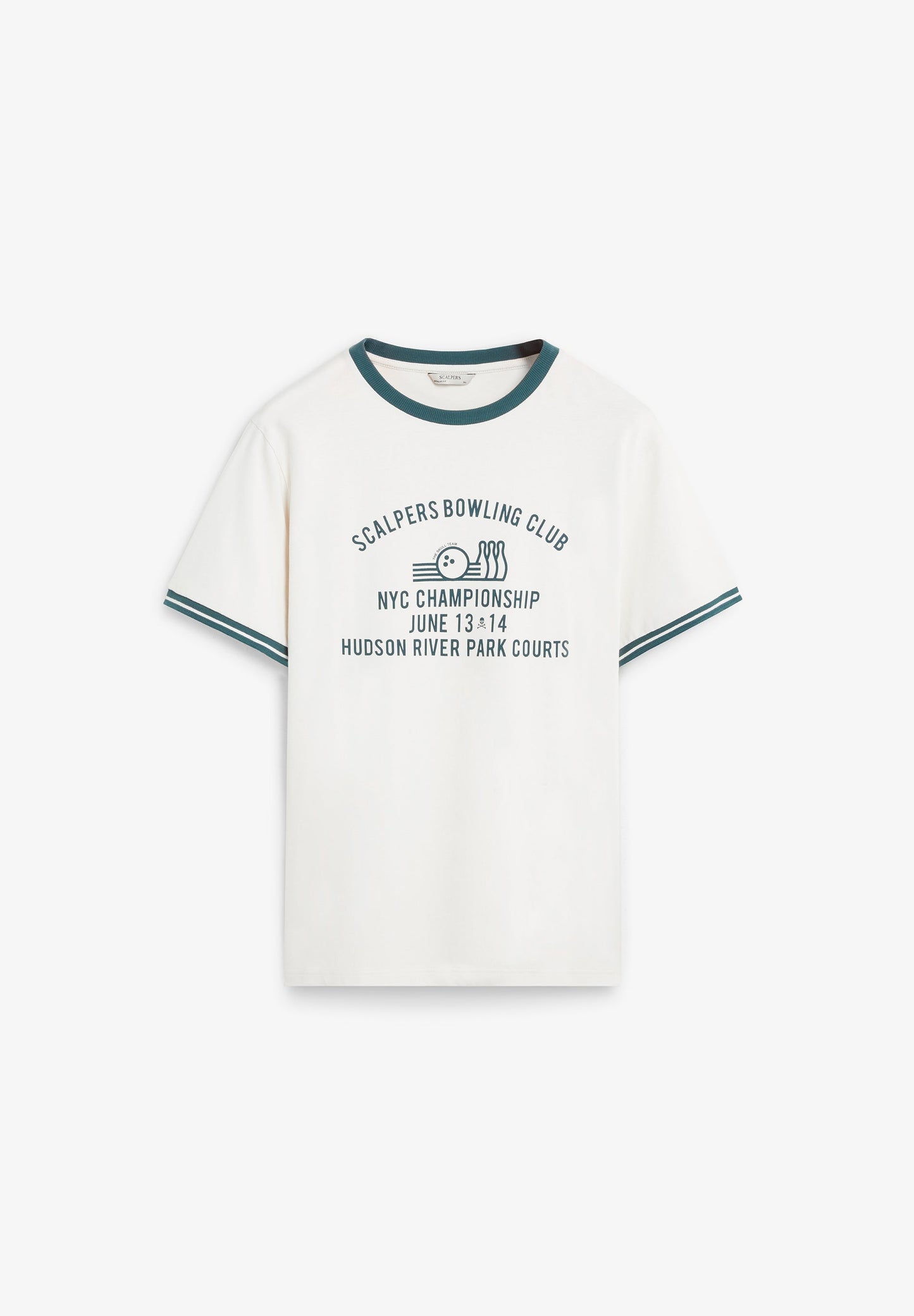 CAMISETA PRINT CONTRASTE - Scalpers