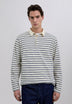 POLO PUNTO ESTAMPADO RELAXED