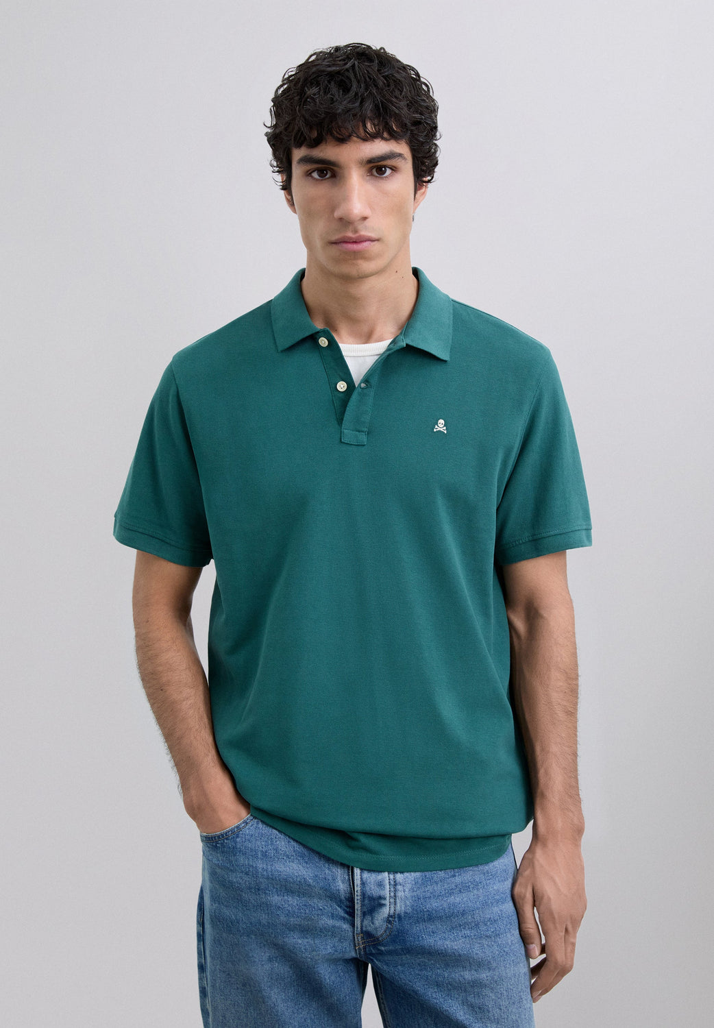 POLO PIQUÉ BORDADO - Scalpers
