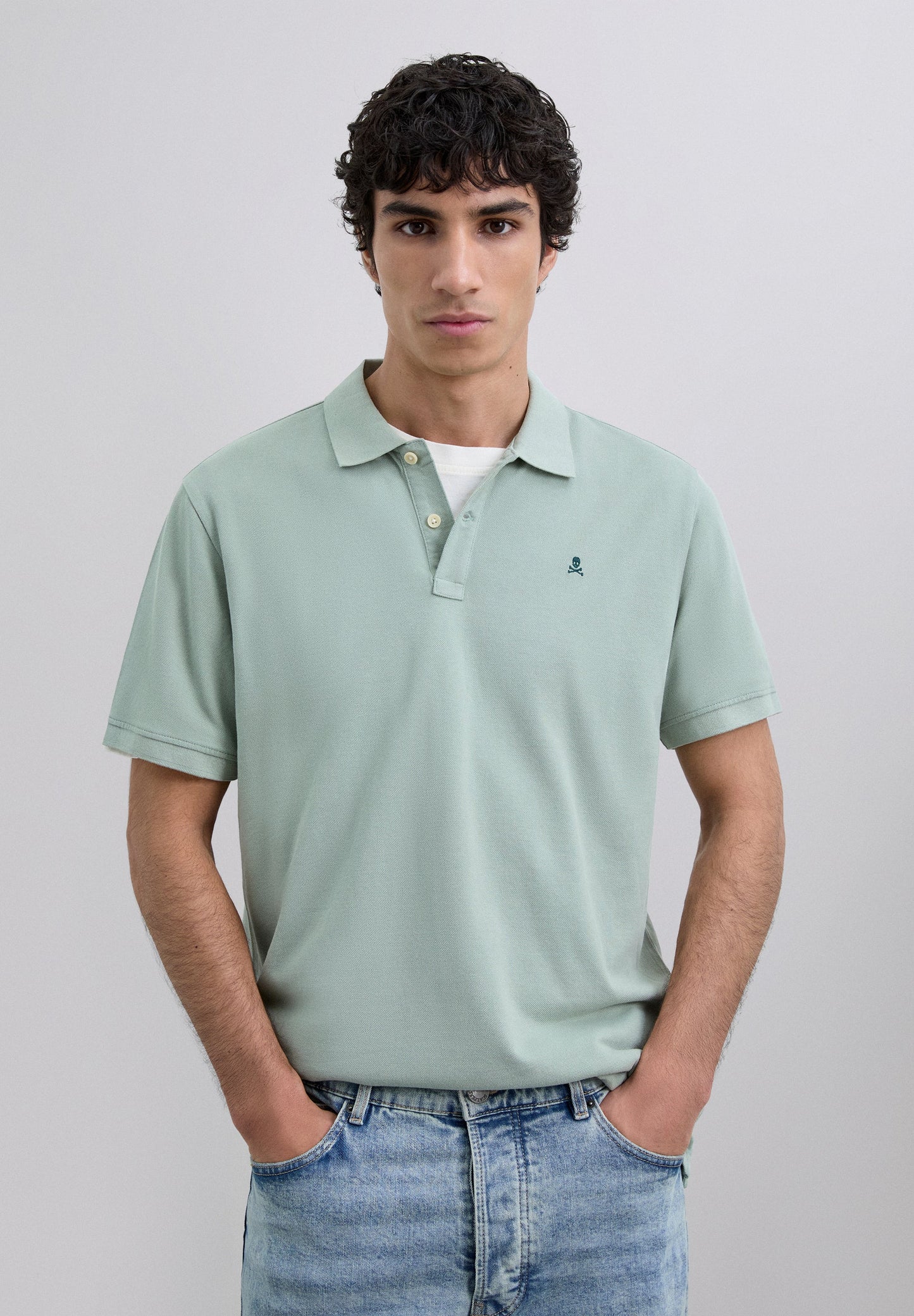 POLO PIQUÉ BORDADO ALGODÓN
