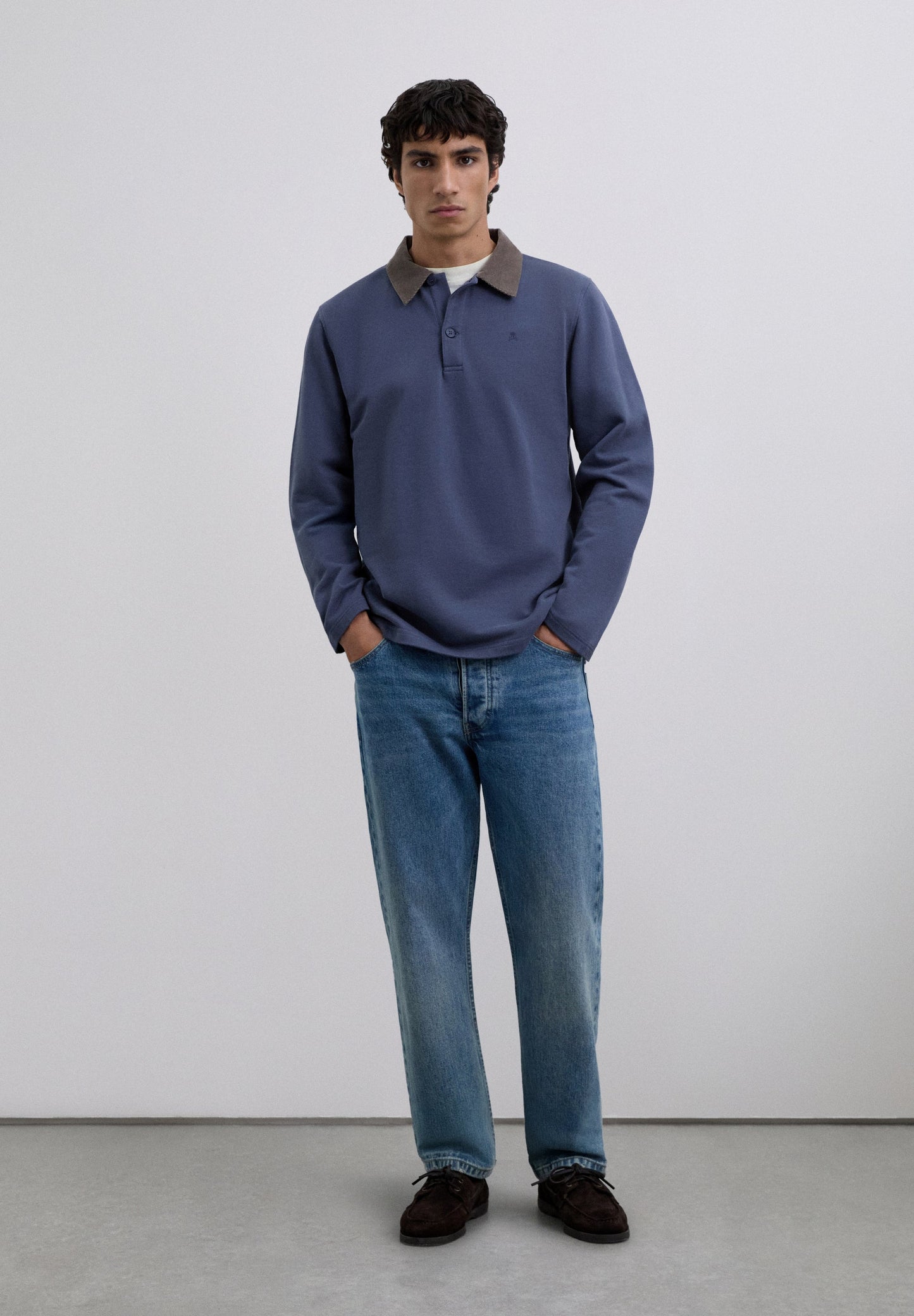 POLO BORDADO CUELLO PANA - Scalpers