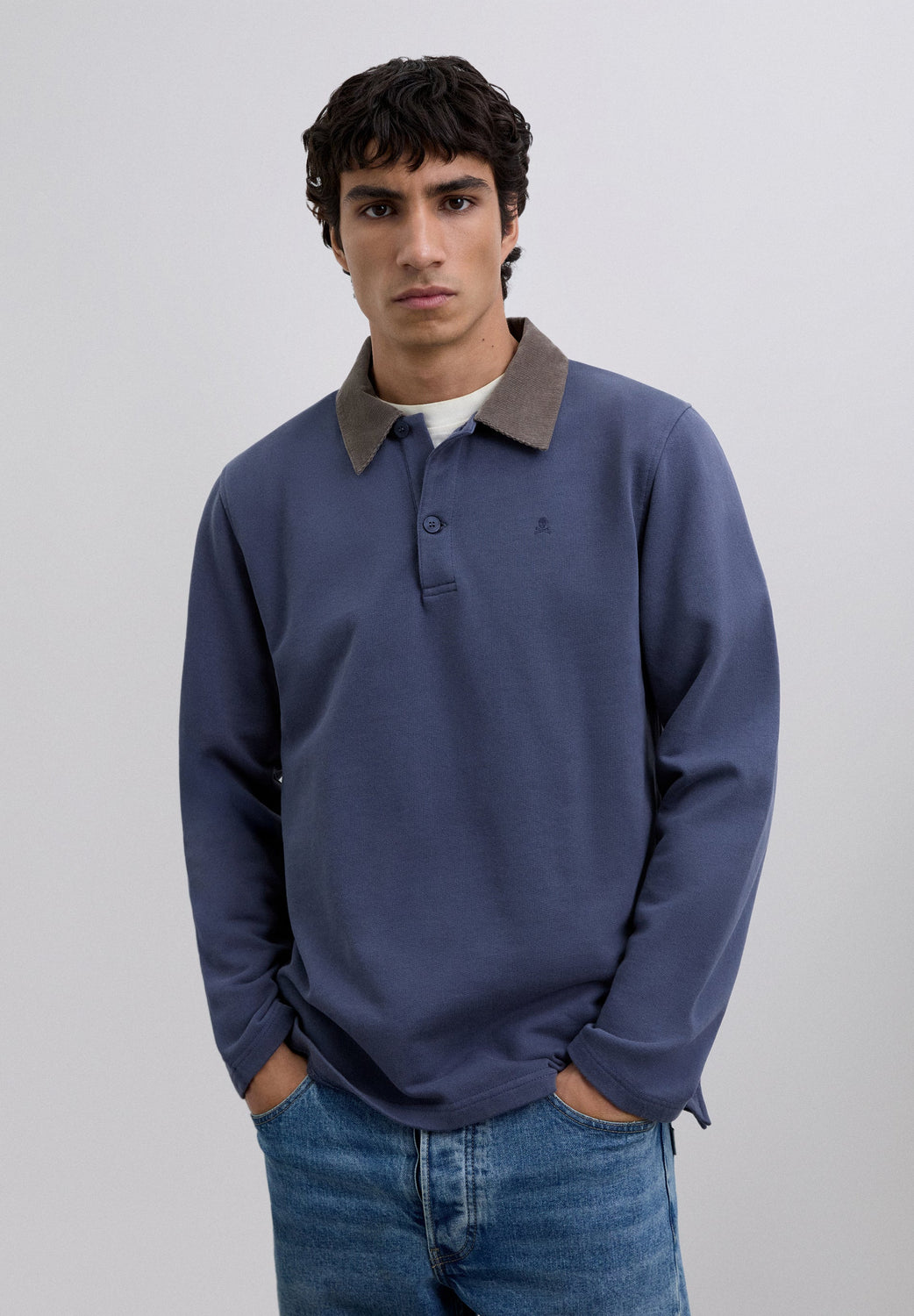 POLO BORDADO CUELLO PANA - Scalpers
