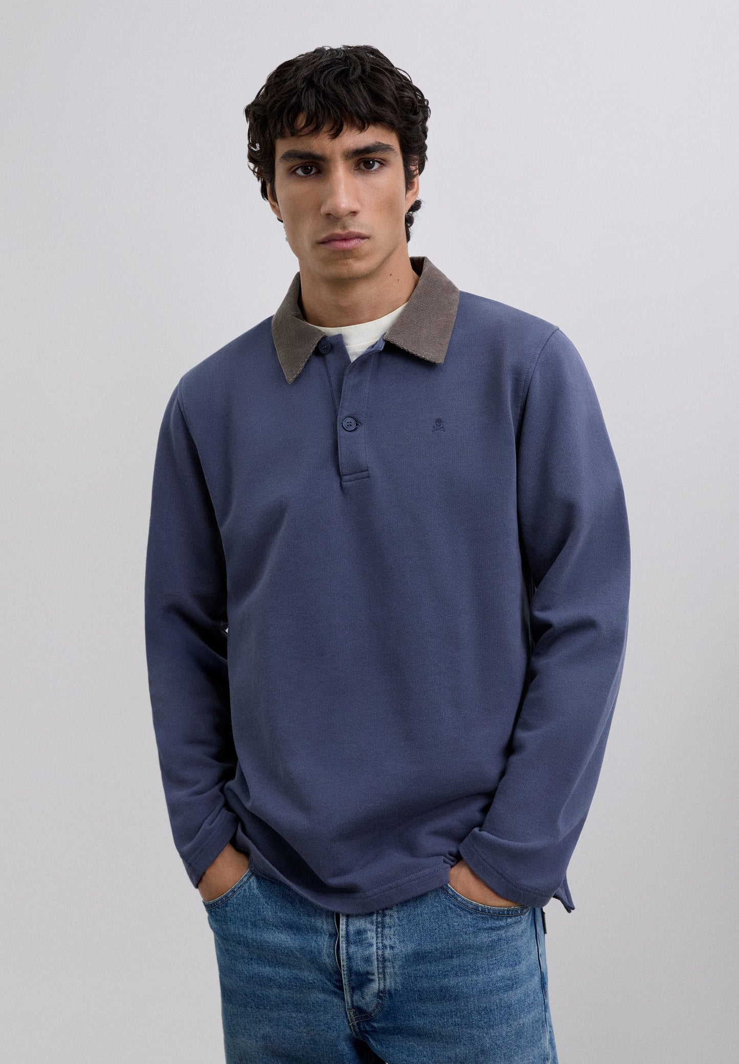 POLO BORDADO CUELLO PANA - Scalpers