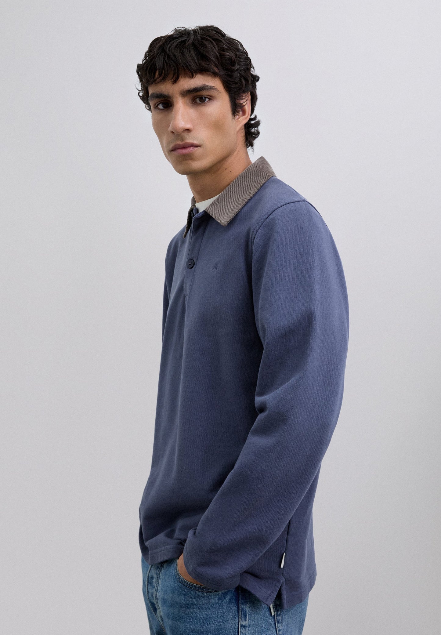 POLO BORDADO CUELLO PANA - Scalpers