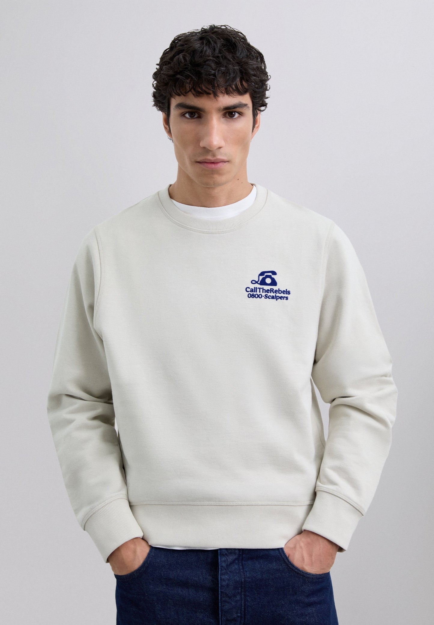 SUDADERA LOGO RELIEVE - Scalpers