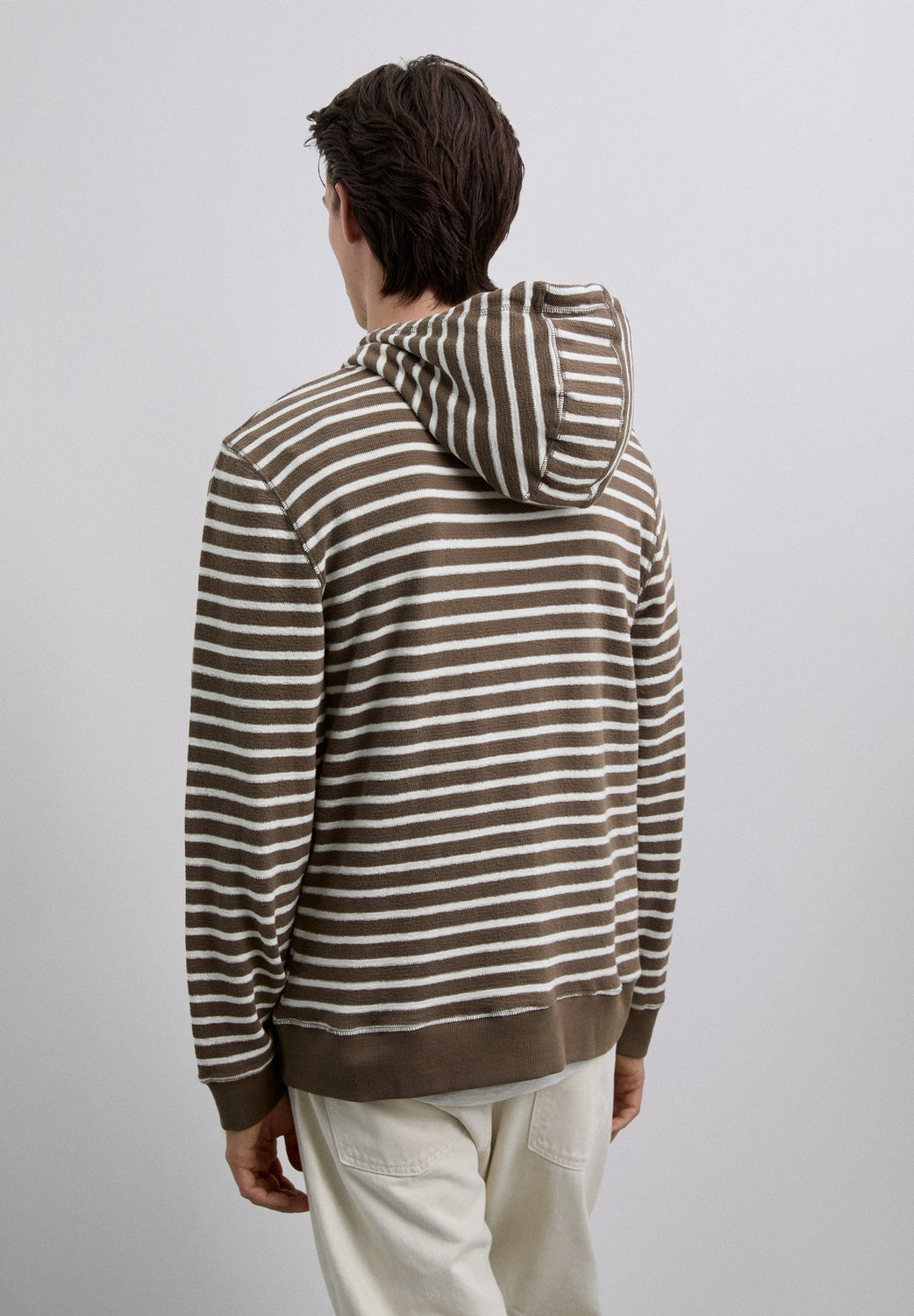 SUDADERA CAPUCHA RAYAS - Scalpers